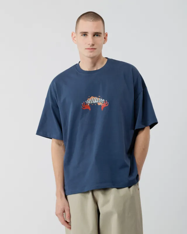 Caster Box T-Shirt - Navy sold by Wawwa