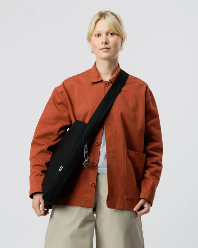 Water Resistant Bar Tack Tote - Black sold by Wawwa