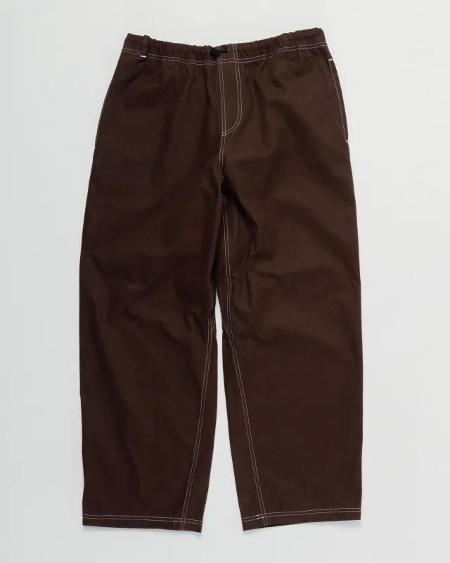 Zama Pant - Brown/White sold by Wawwa