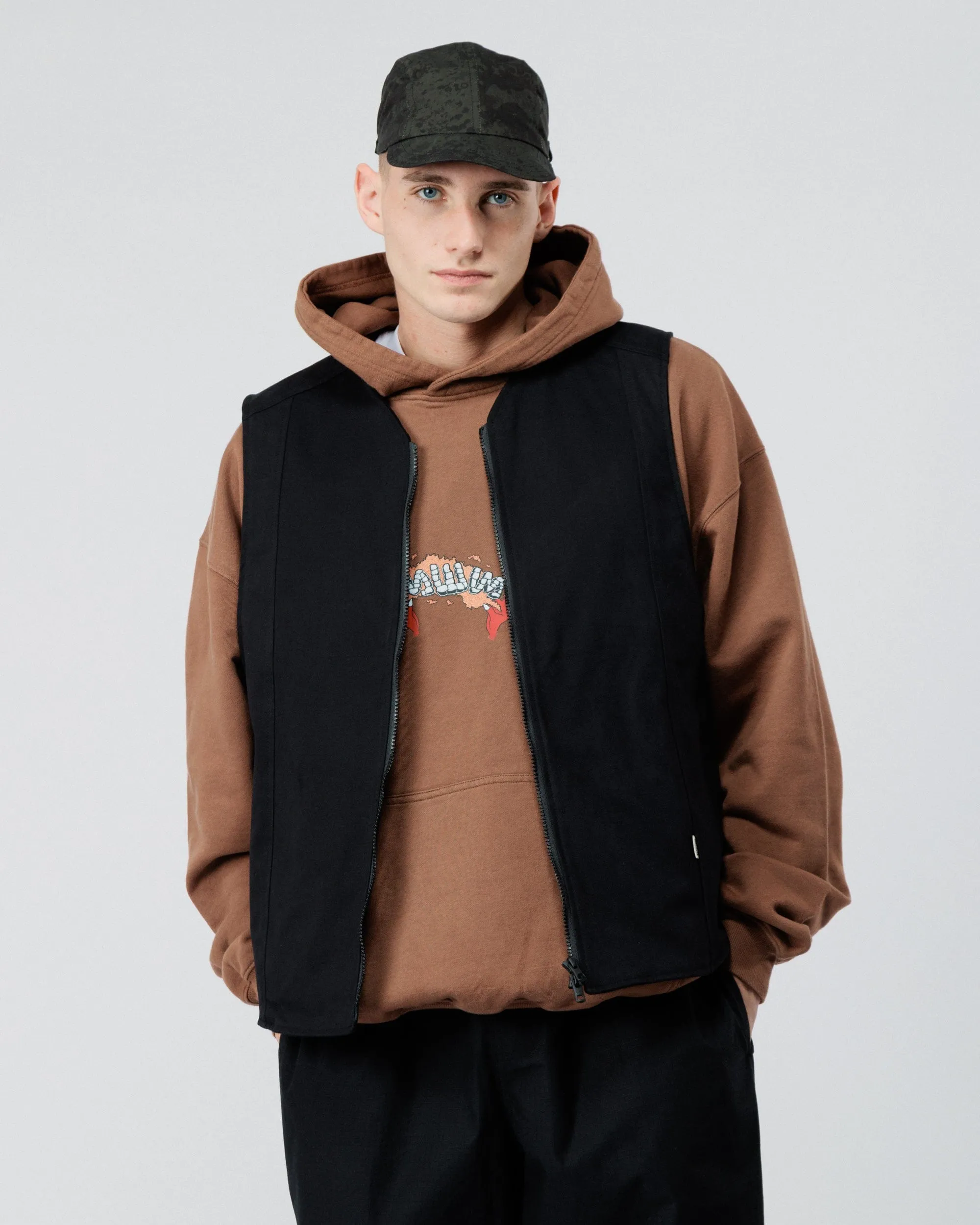 Mill Vest - Black sold by Wawwa