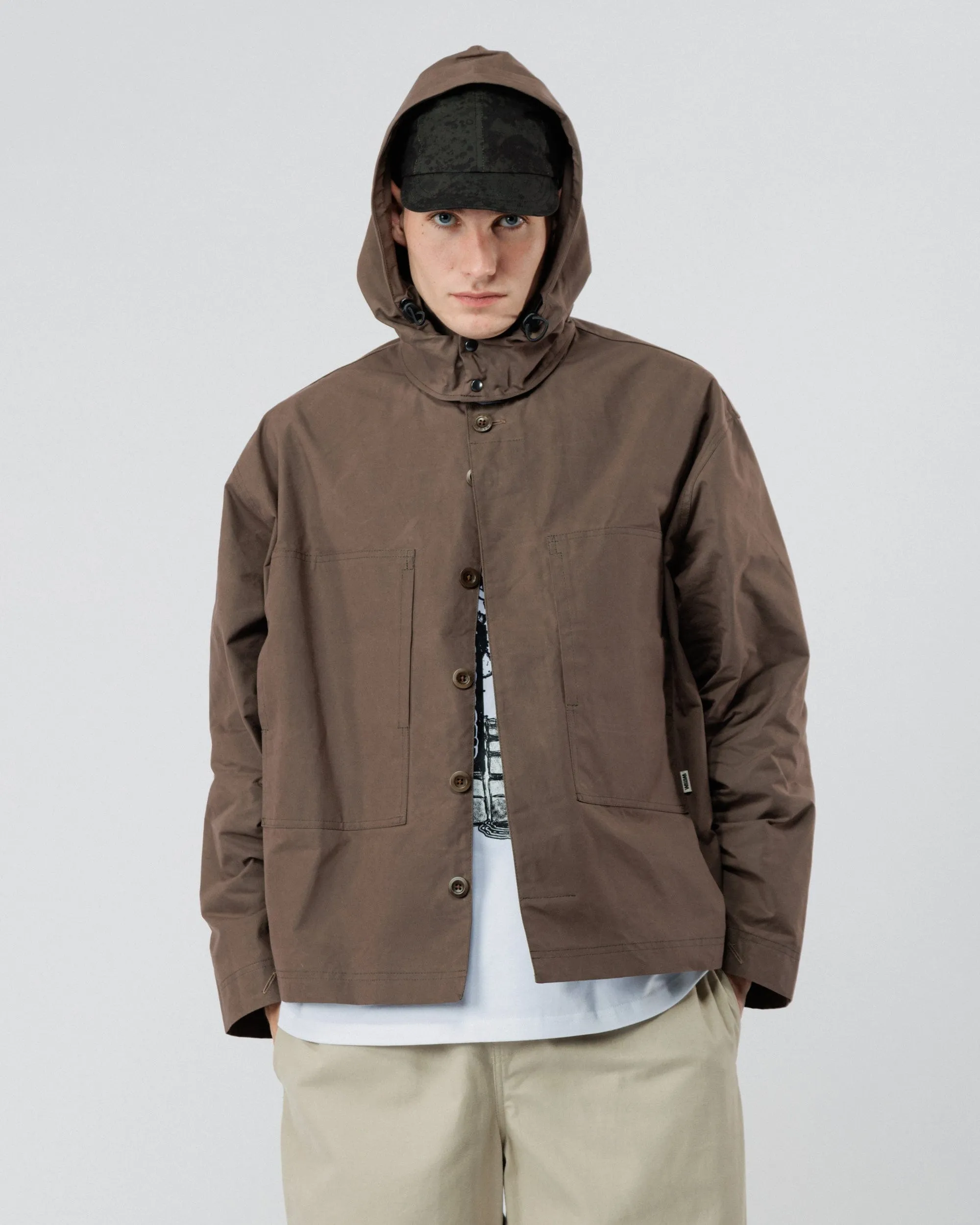 Nell Overshirt & Hood Set - Bracken Brown sold by Wawwa product image thumbnail 2