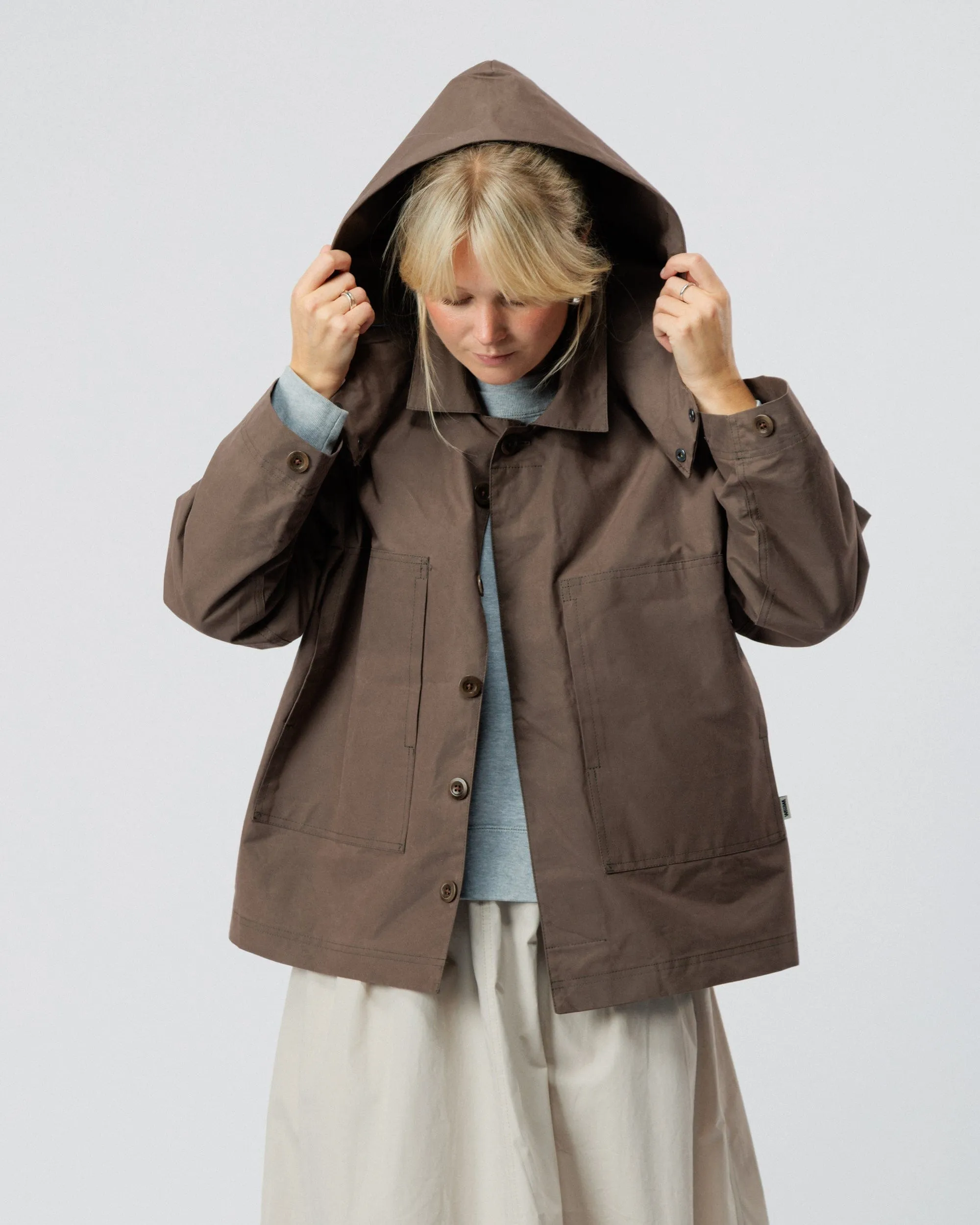Nell Overshirt & Hood Set - Bracken Brown sold by Wawwa product image thumbnail 4