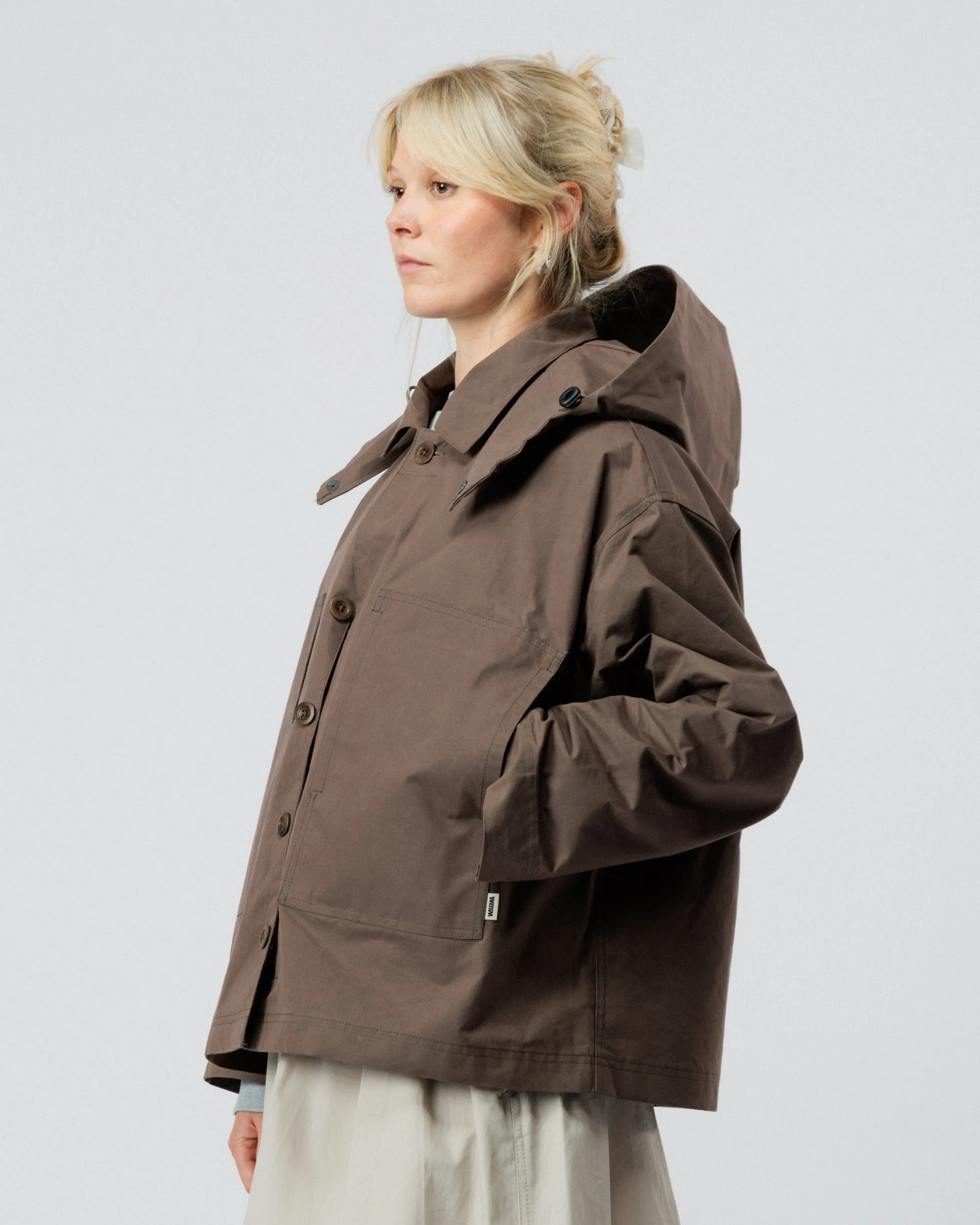 Nell Overshirt & Hood Set - Bracken Brown sold by Wawwa product image thumbnail 3