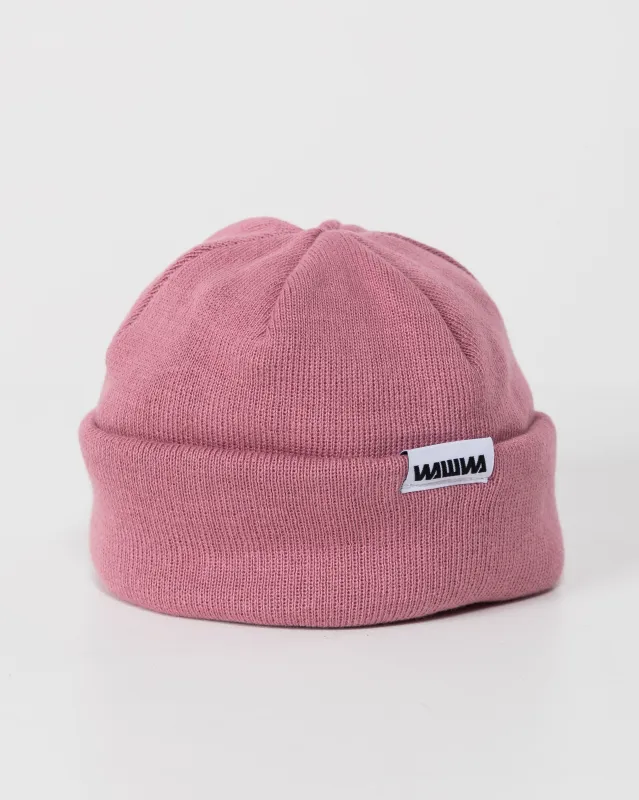 Mill Cotton Beanie - Dusty Pink sold by Wawwa