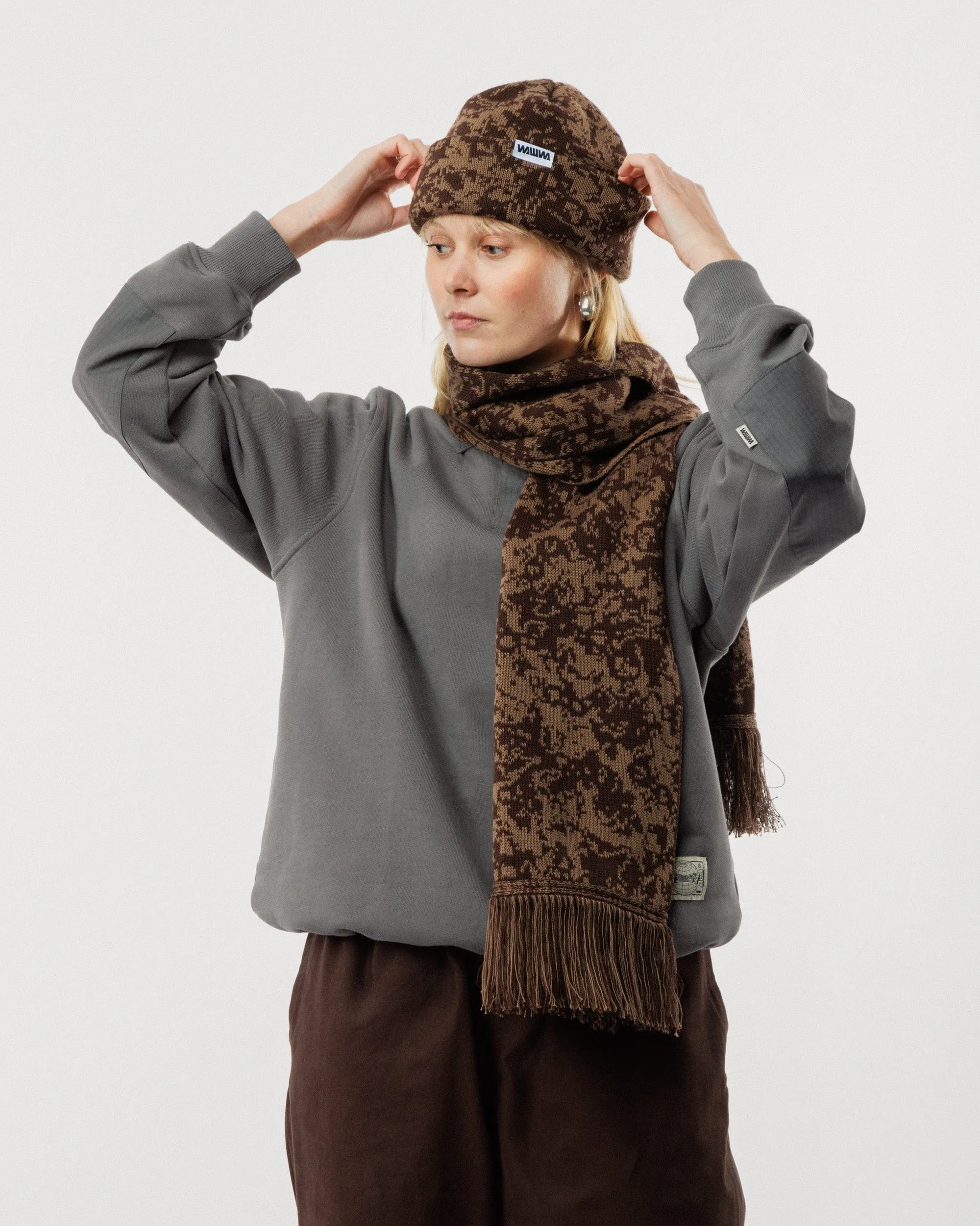 Barley Hat - Brown & Bronze sold by Wawwa product image thumbnail 4