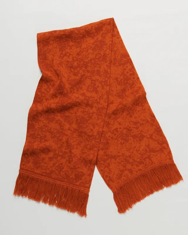 Barley Scarf - Terracotta & Rust sold by Wawwa
