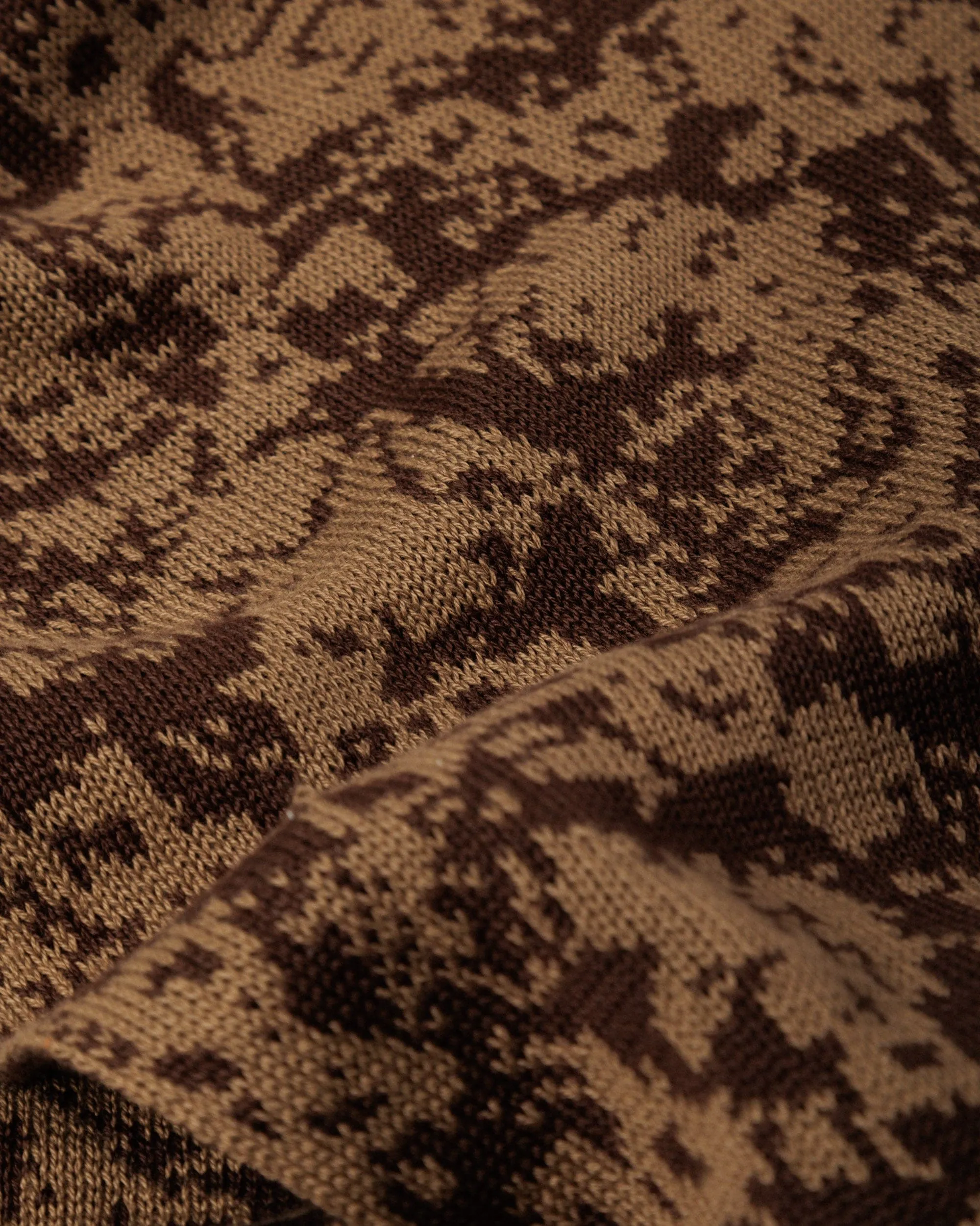 Barley Scarf - Brown & Bronze sold by Wawwa product image thumbnail 5