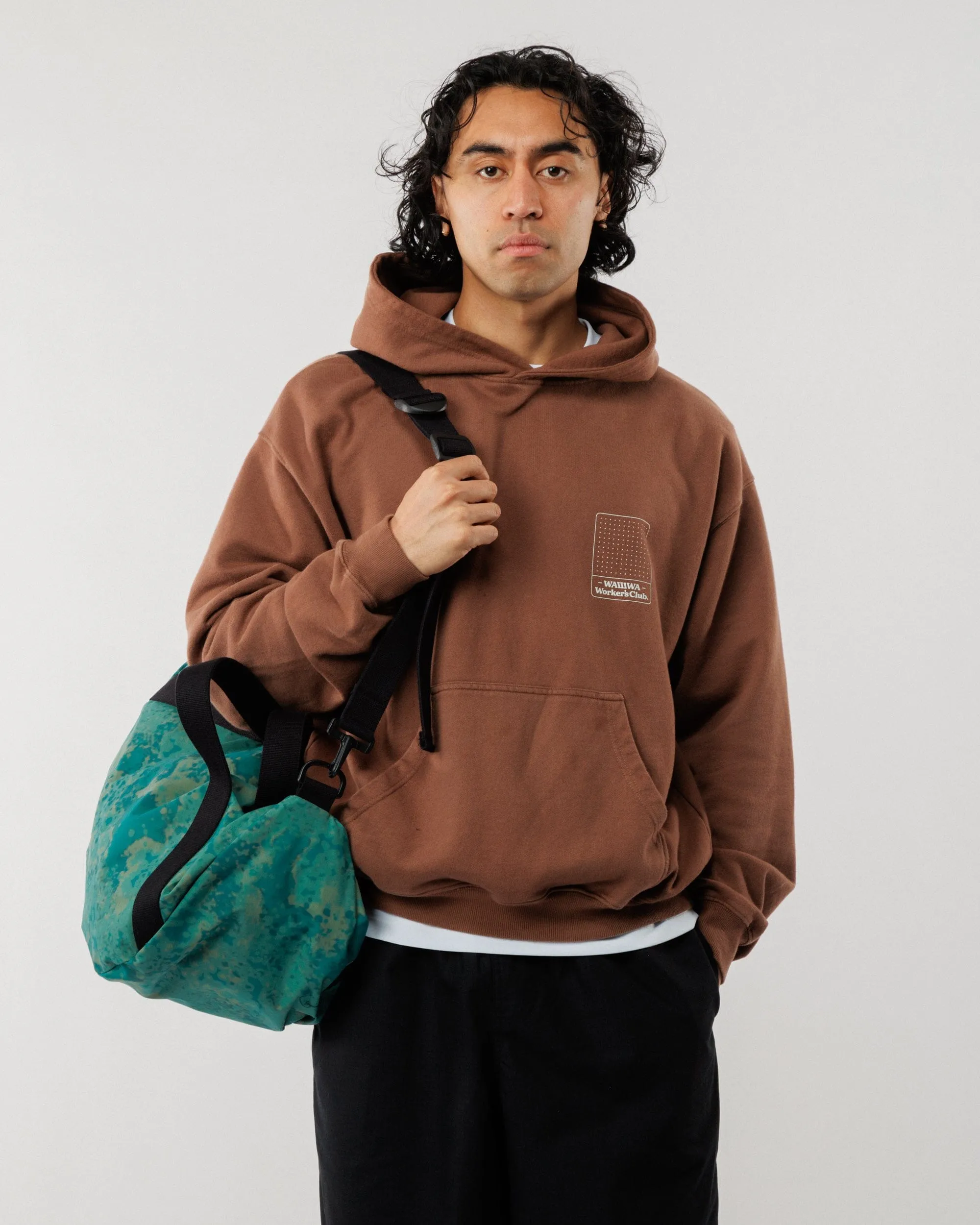 Water Resistant Duffle Bag - Blue Ink sold by Wawwa product image thumbnail 4