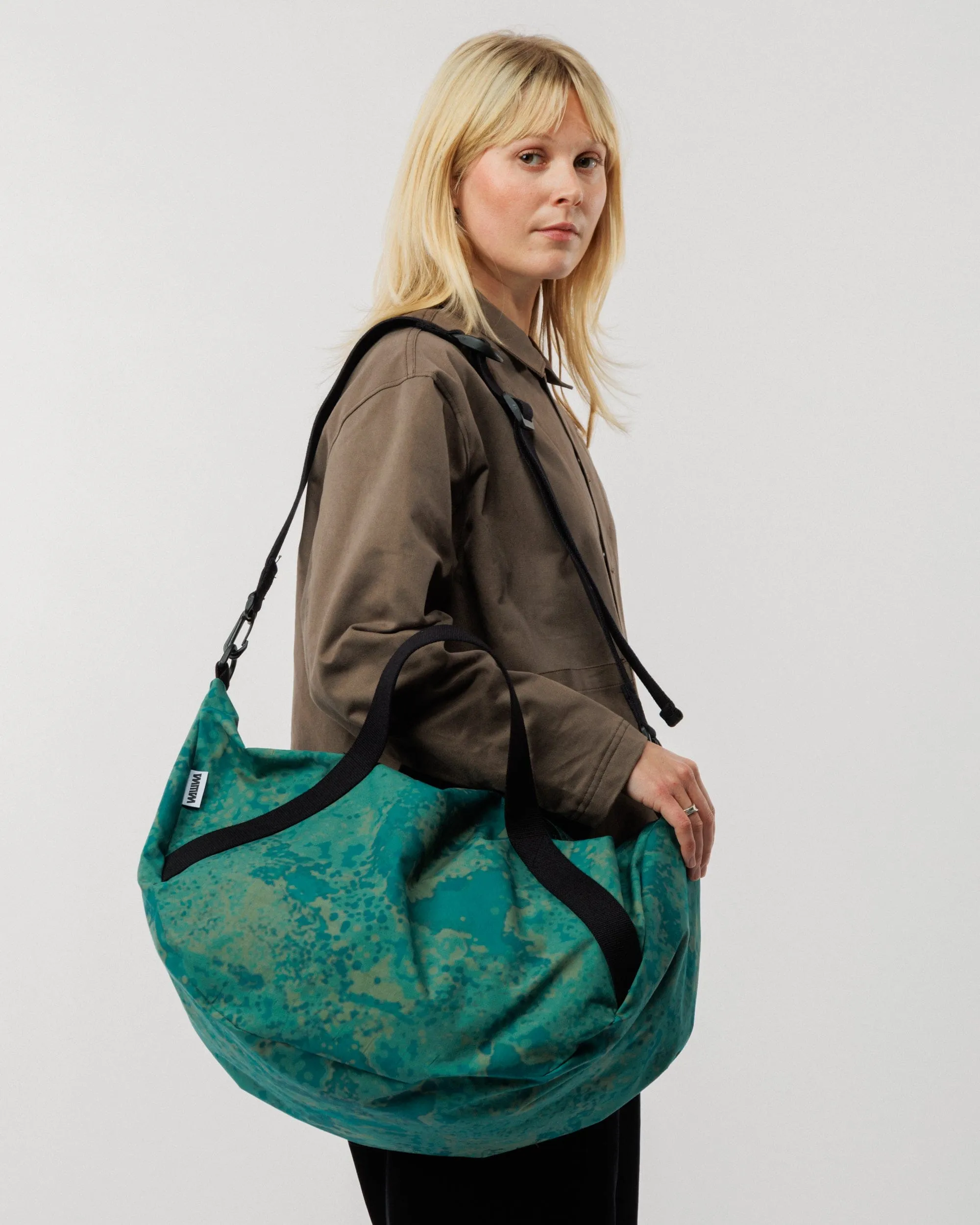 Water Resistant Duffle Bag - Blue Ink sold by Wawwa product image thumbnail 3