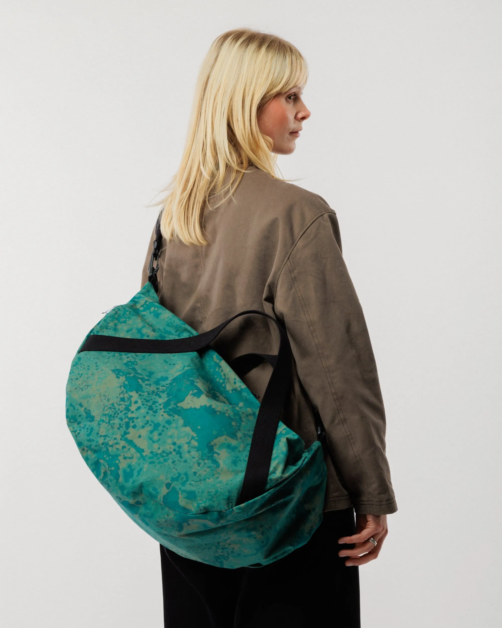 Water Resistant Duffle Bag - Blue Ink sold by Wawwa product image thumbnail 5