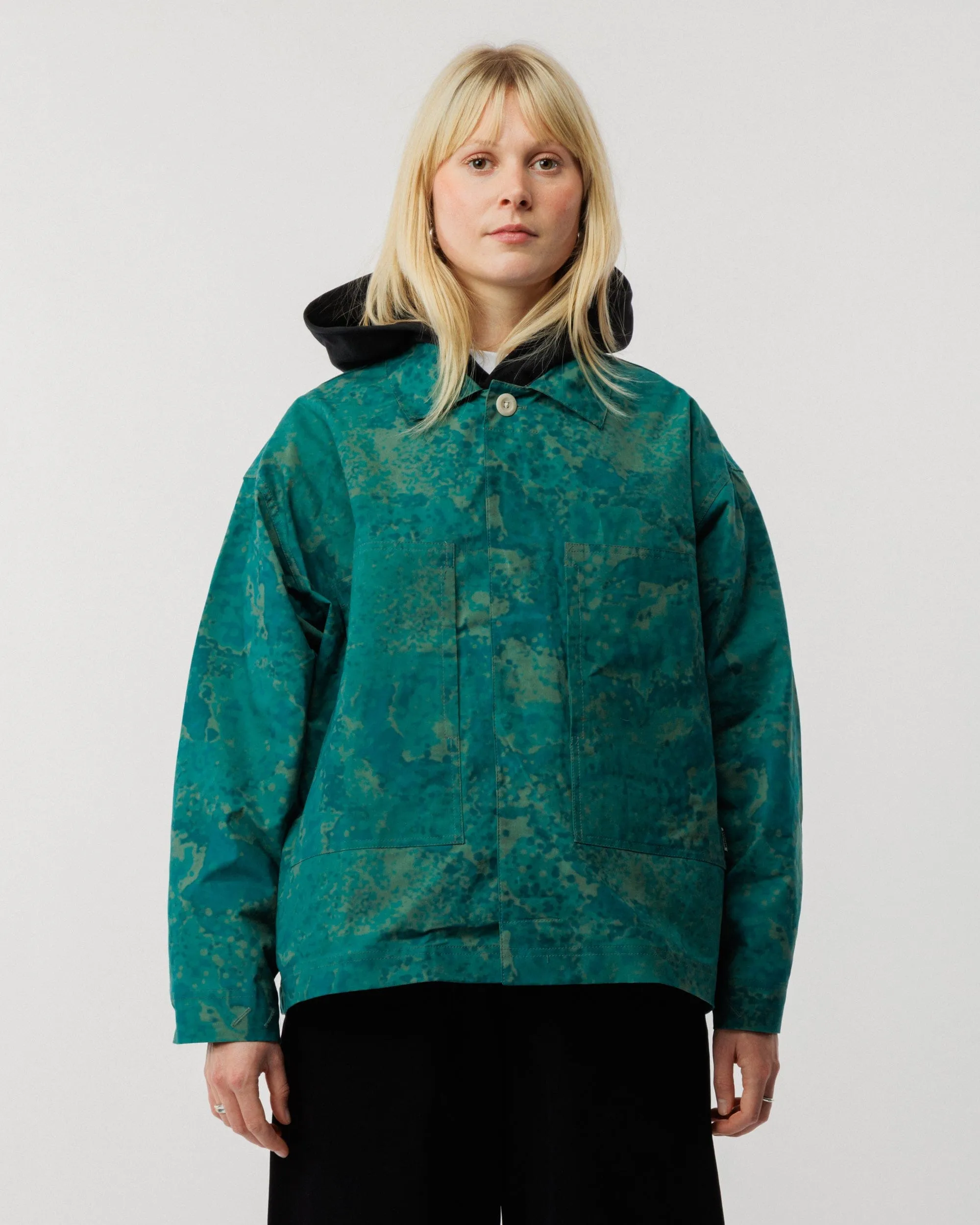 Nell Overshirt - Blue Ink sold by Wawwa product image thumbnail 3