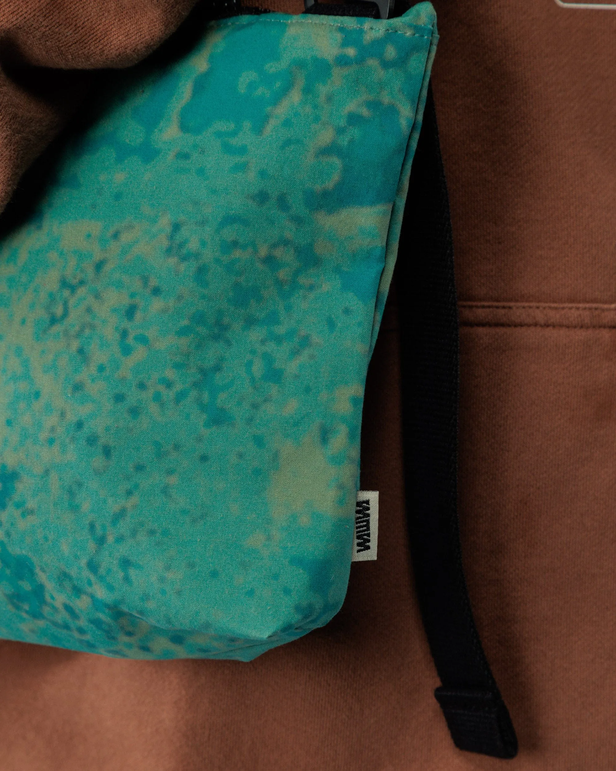 Mini Water Resistant Messenger Bag - Blue Ink sold by Wawwa product image thumbnail 4