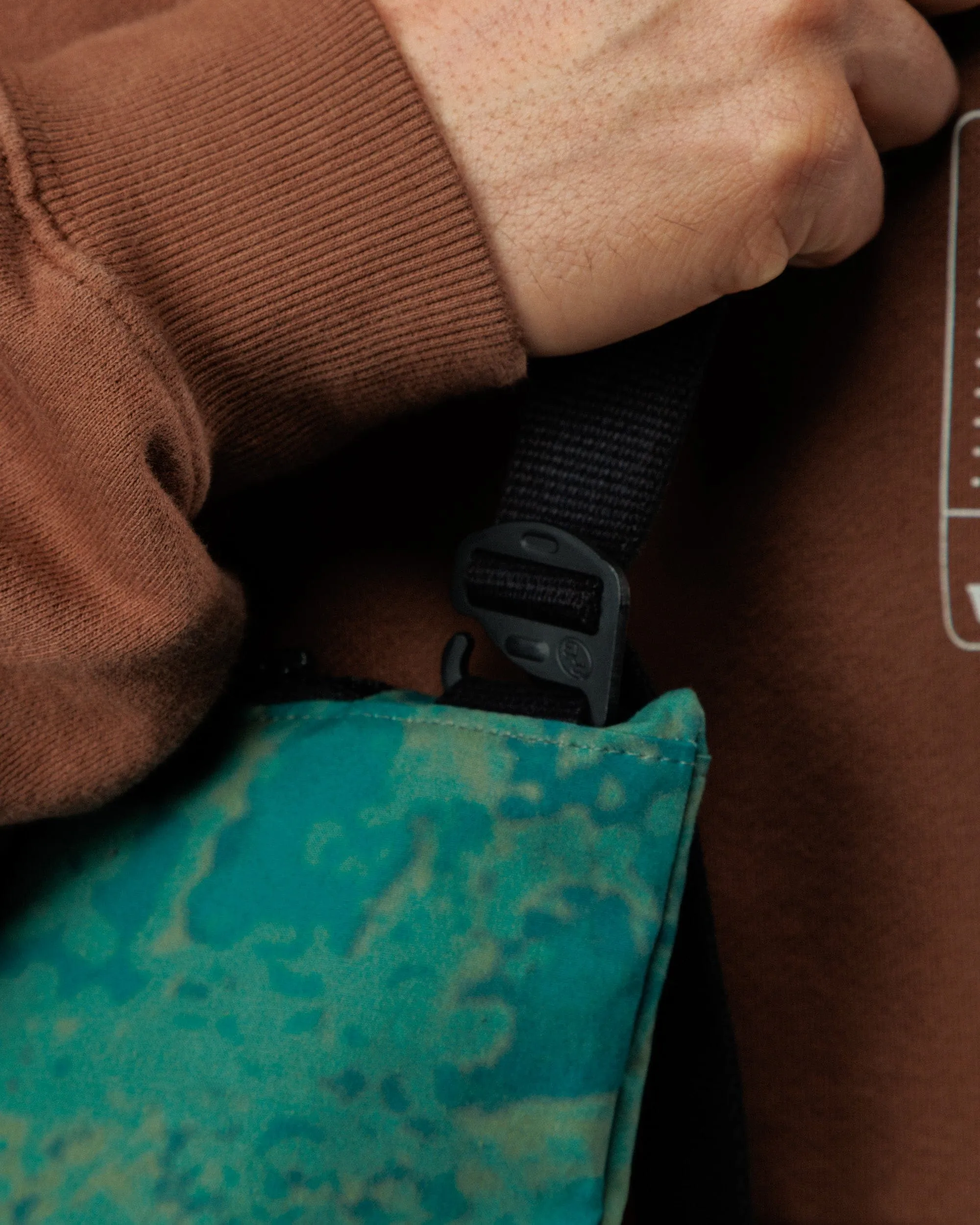 Mini Water Resistant Messenger Bag - Blue Ink sold by Wawwa product image thumbnail 3