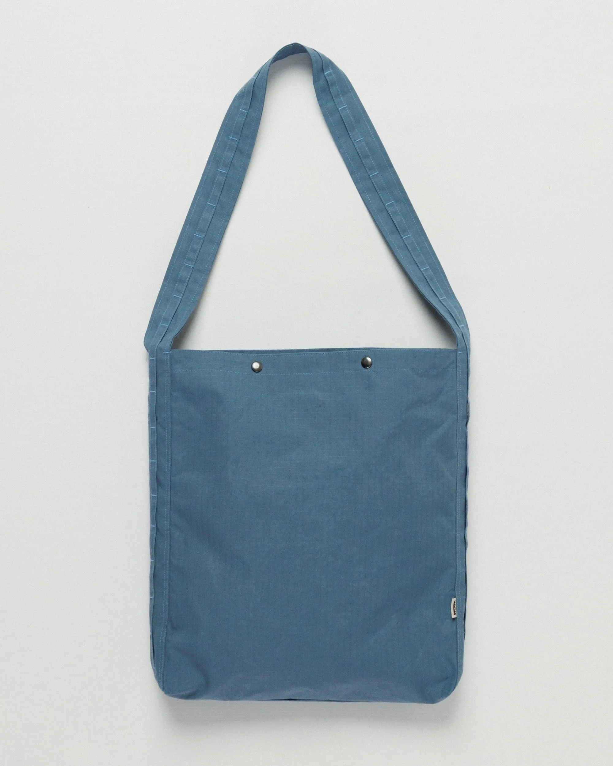 Water Resistant Bar Tack Tote - Slate sold by Wawwa