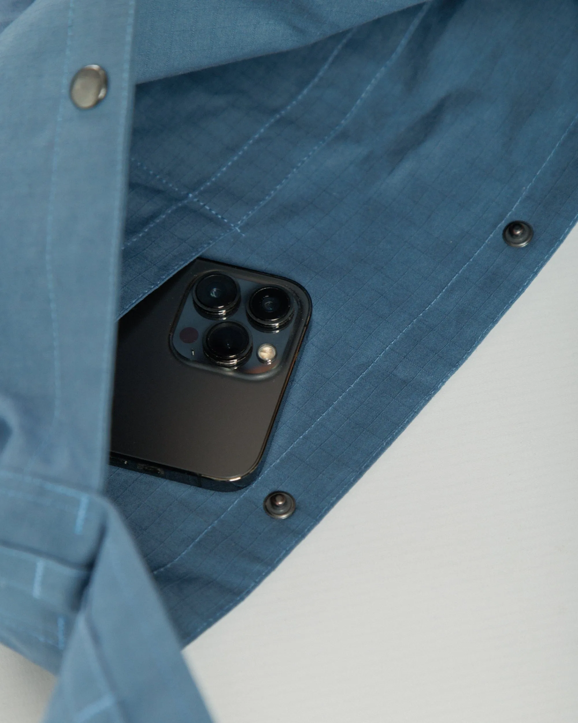 Water Resistant Bar Tack Tote - Slate sold by Wawwa product image thumbnail 3