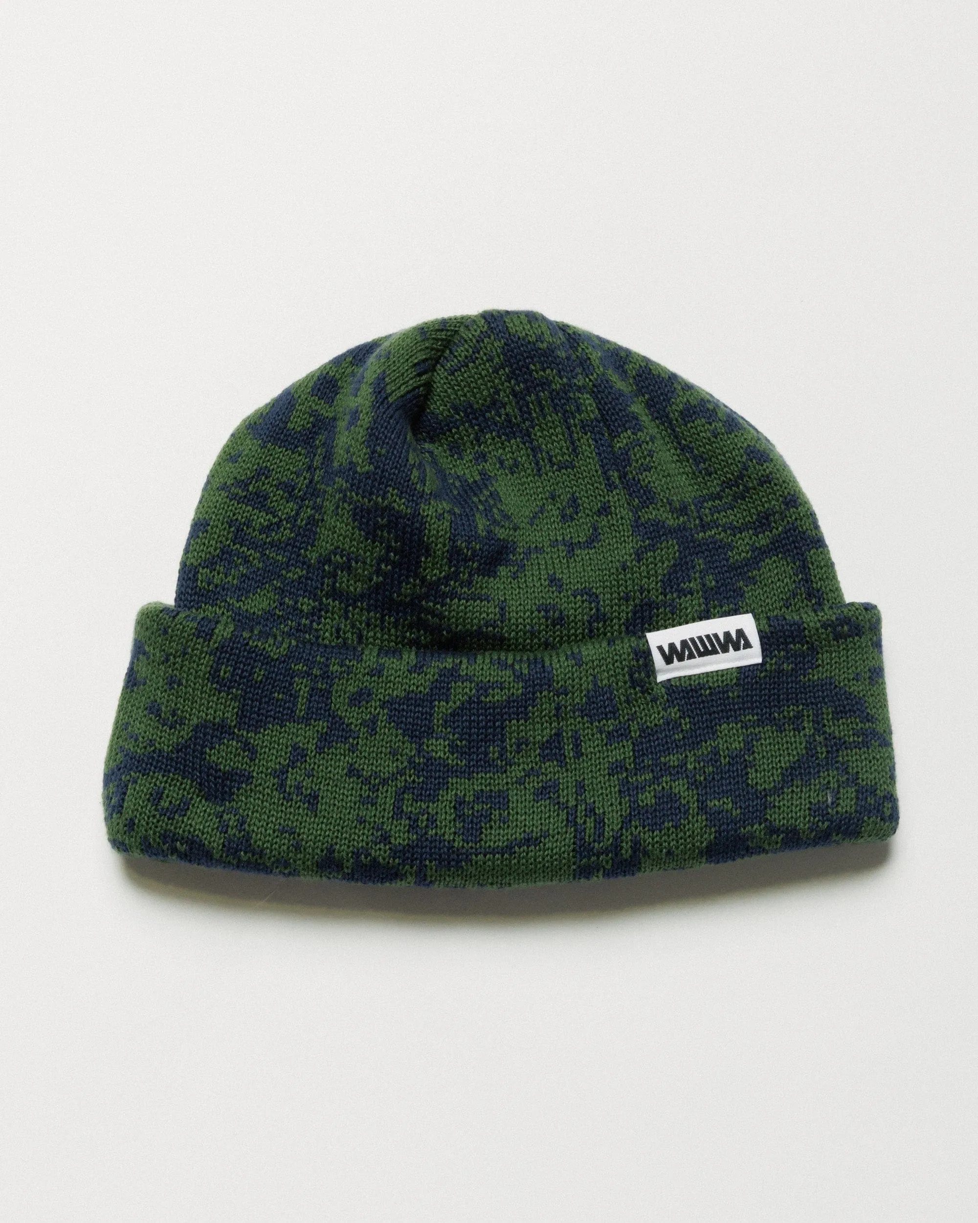 Barley Hat - Dark Green & Navy sold by Wawwa