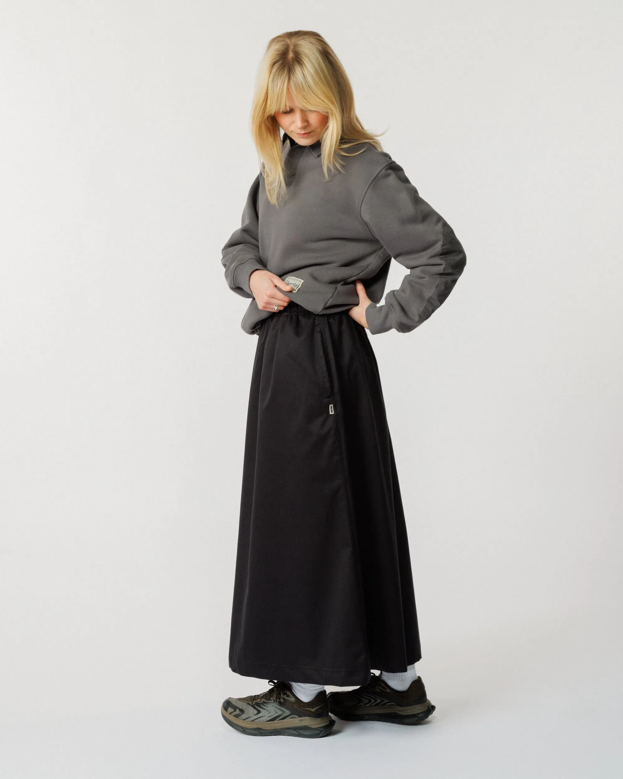 Moleskin Ayla Skirt - Black sold by Wawwa product image thumbnail 3
