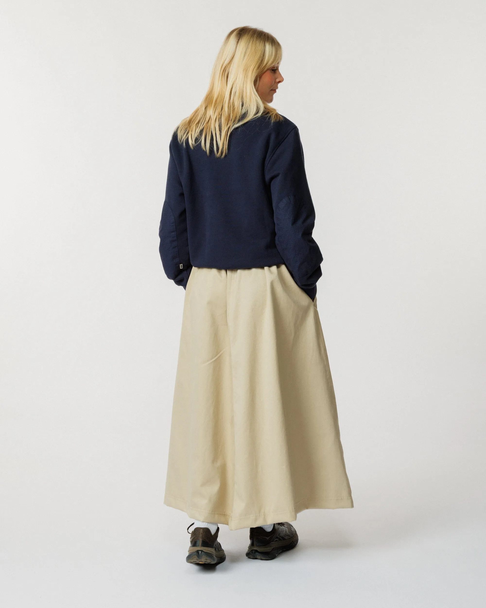 Moleskin Ayla Skirt - Ecru sold by Wawwa product image thumbnail 5