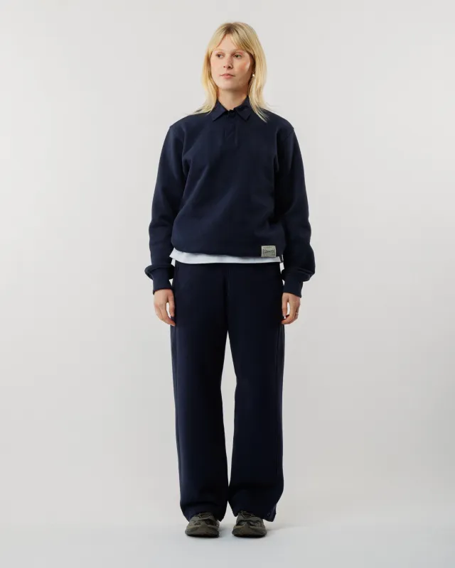 Ellis Rugby Sweatshirt & Zama Sweatpant Set - Navy sold by Wawwa