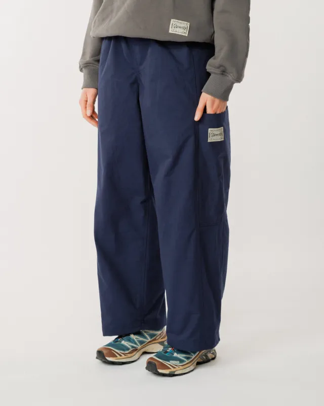 Dry Wax Studio Pant - Navy sold by Wawwa
