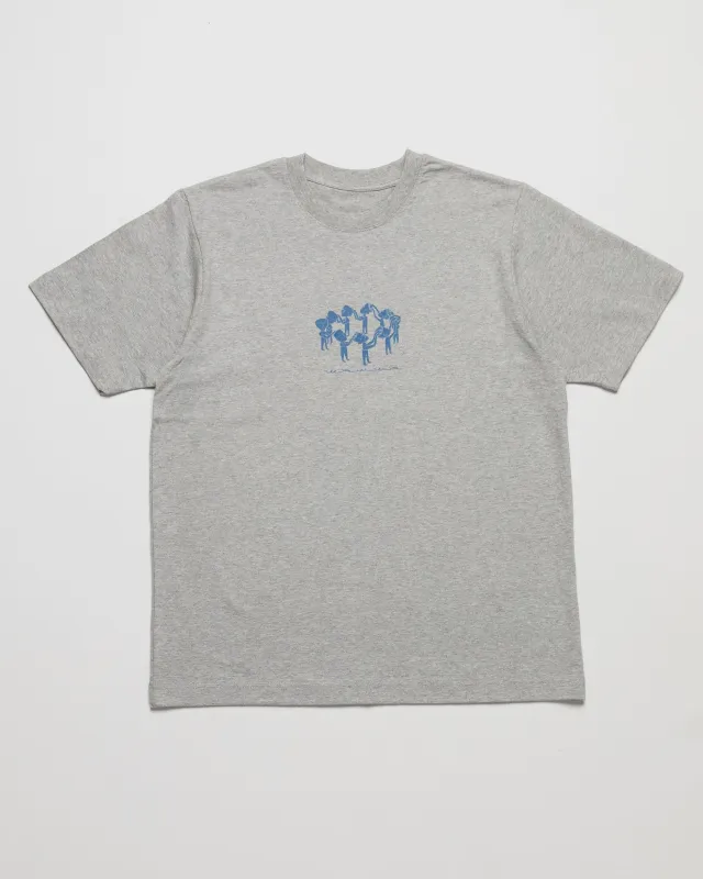 Linear Notion T-Shirt - Grey sold by Wawwa