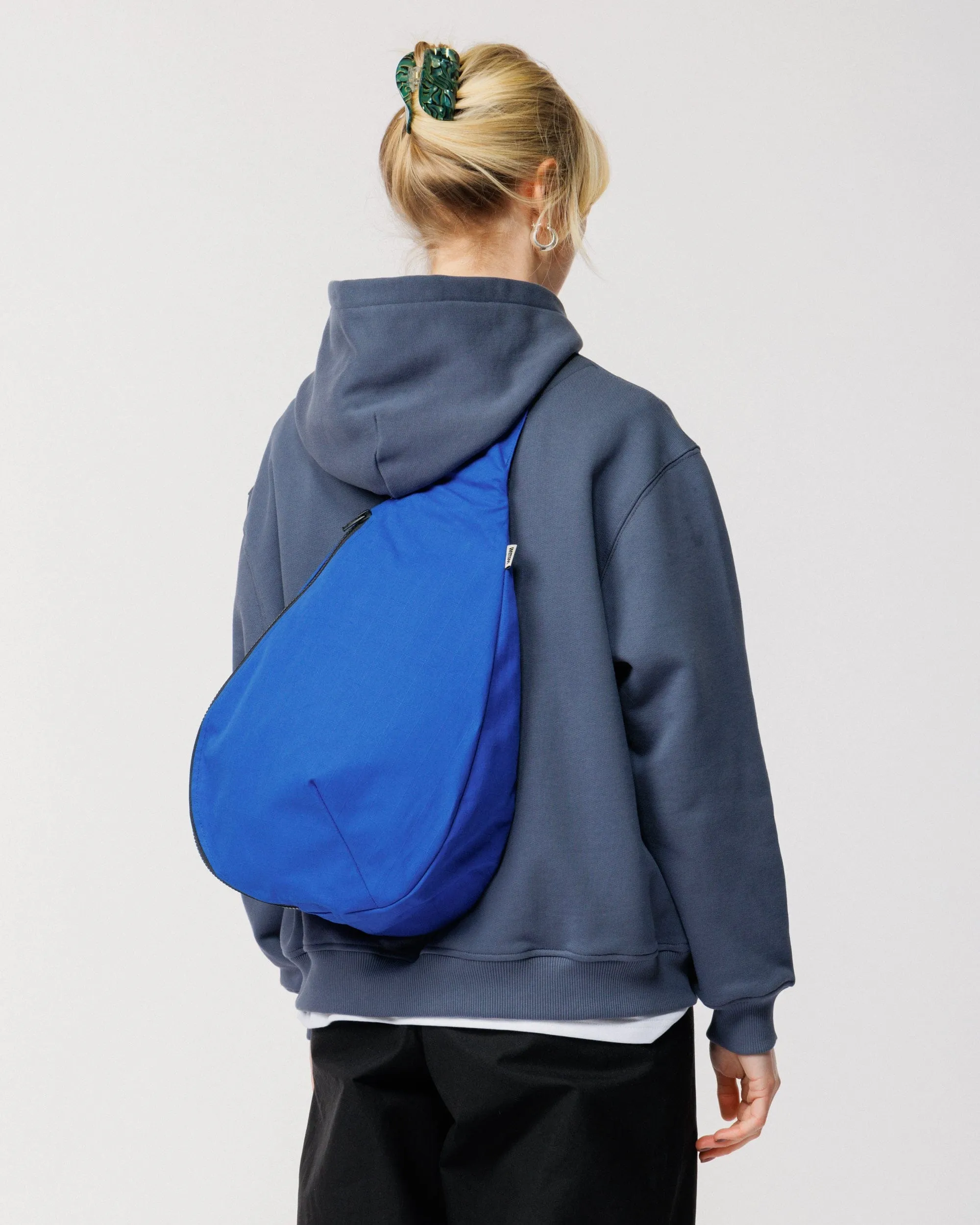 Crescent Crossbody Sling Bag - Cobalt Blue sold by Wawwa product image thumbnail 5