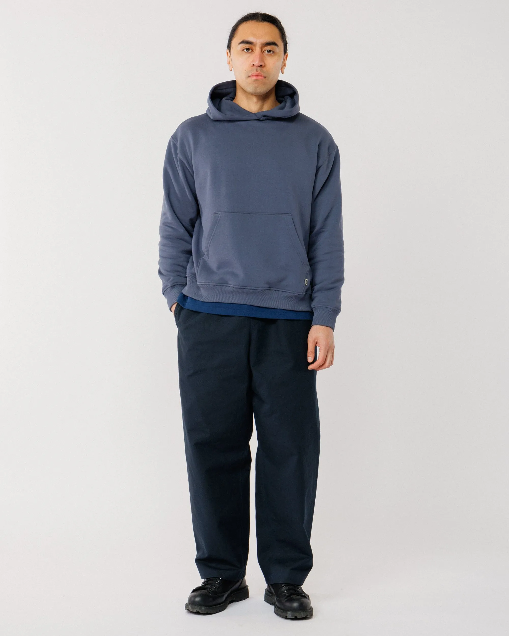 520 Organic Hoody - Washed Blue sold by Wawwa product image thumbnail 5