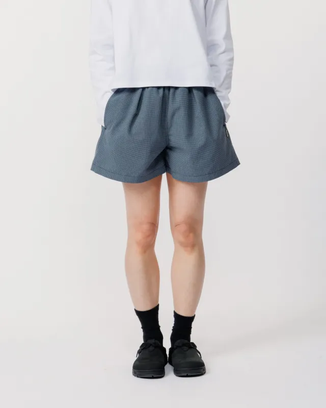Patti Short - Navy Check made by Wawwa