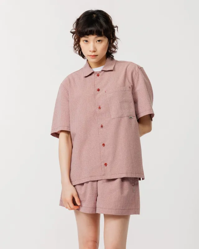 Check Co-Ord - Red made by Wawwa