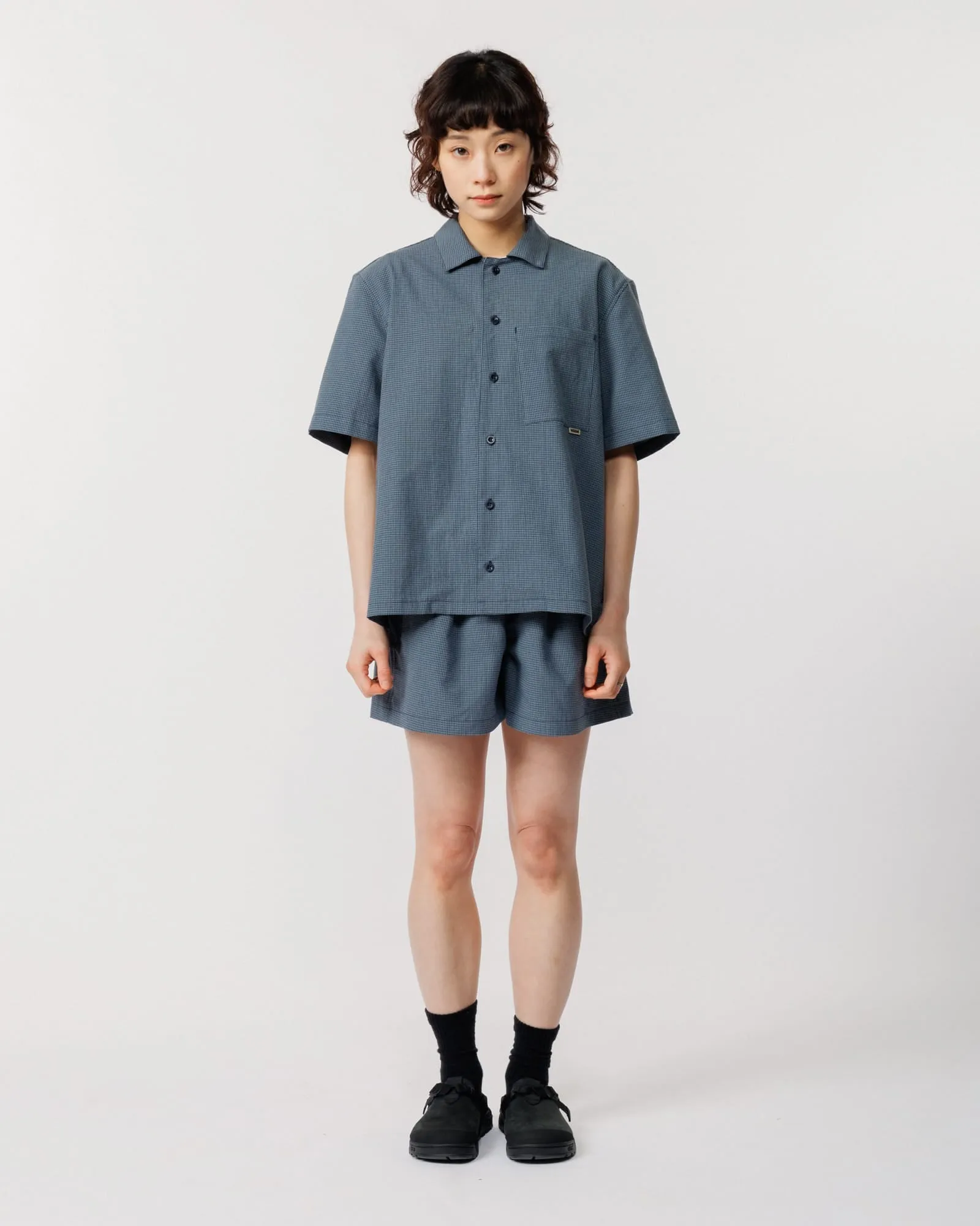 Check Co-Ord - Navy sold by Wawwa product image thumbnail 2