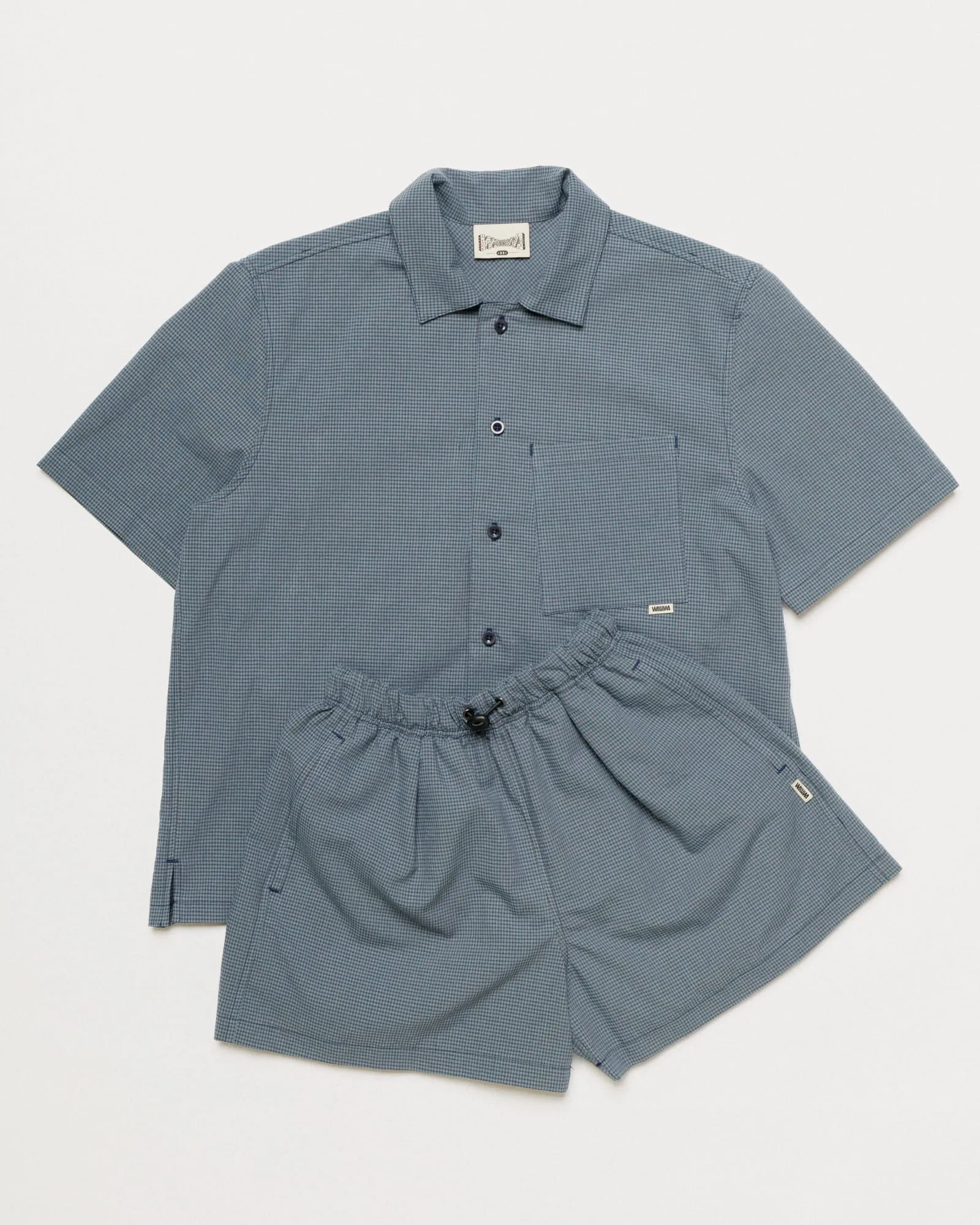 Check Co-Ord - Navy sold by Wawwa product image thumbnail 5