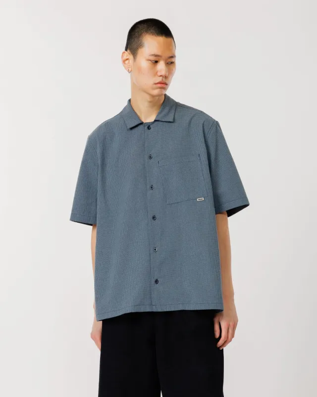 Ezra Shirt - Navy Check made by Wawwa