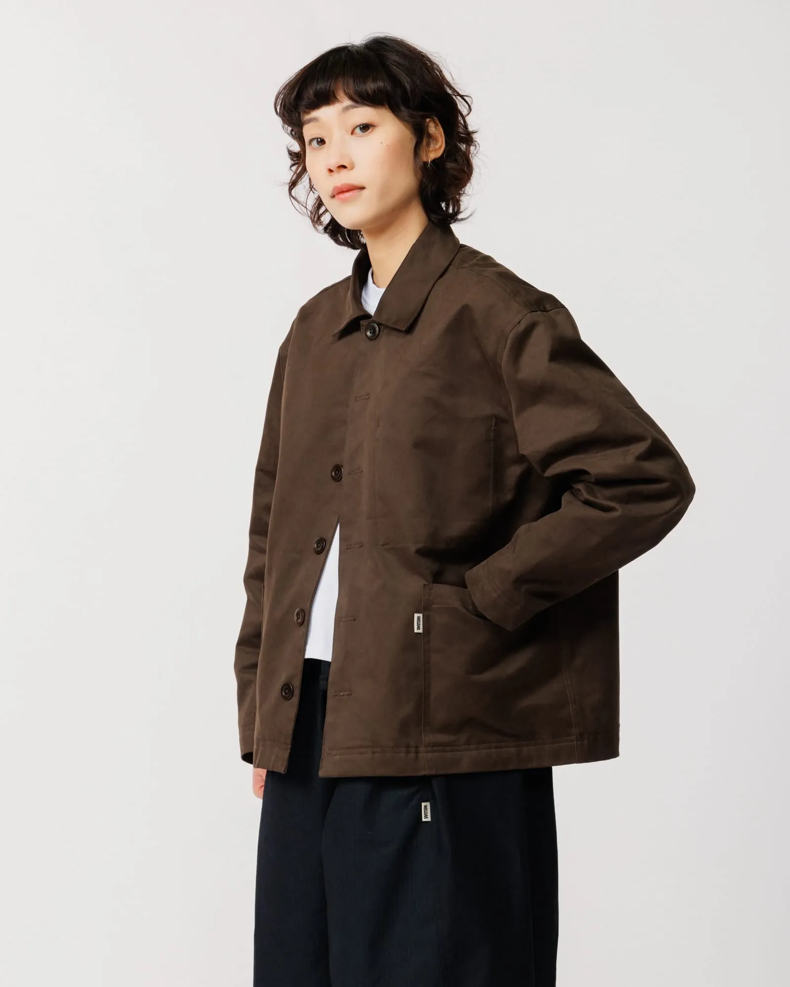 Mill Overshirt V2 - Brown sold by Wawwa product image thumbnail 5
