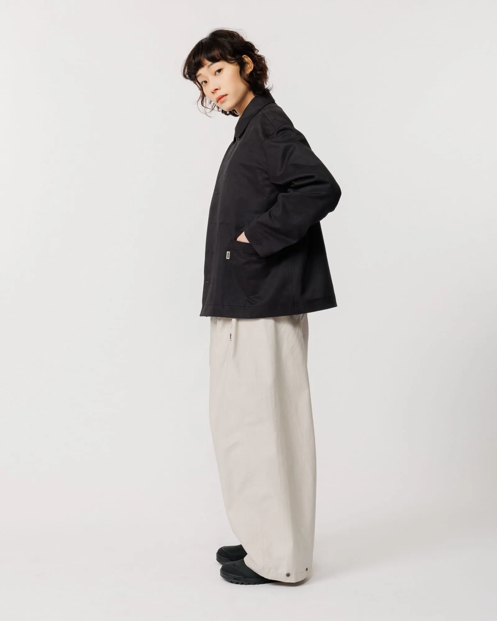 Mill Overshirt V2 - Black sold by Wawwa product image thumbnail 4