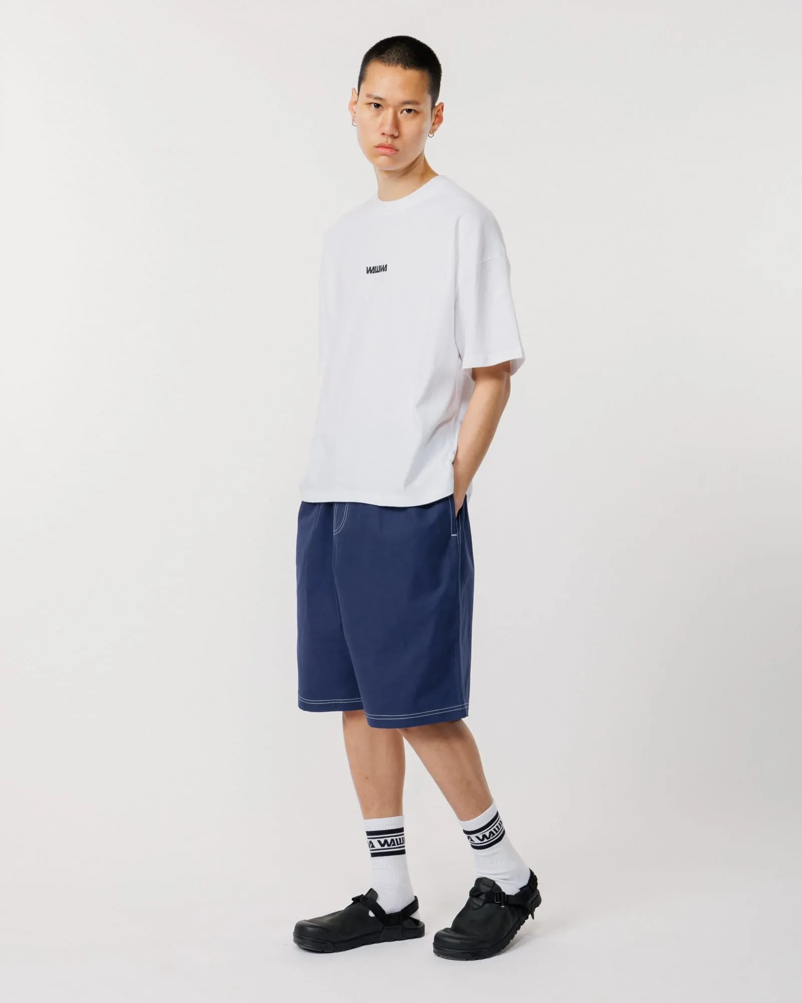 Zama Shorts - Blue/White sold by Wawwa product image thumbnail 2