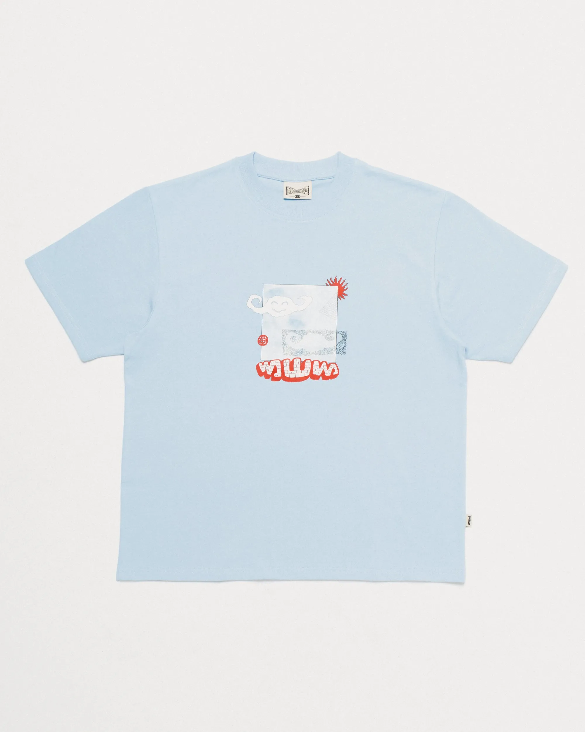 Plume T-Shirt - Sky Blue sold by Wawwa product image thumbnail 3