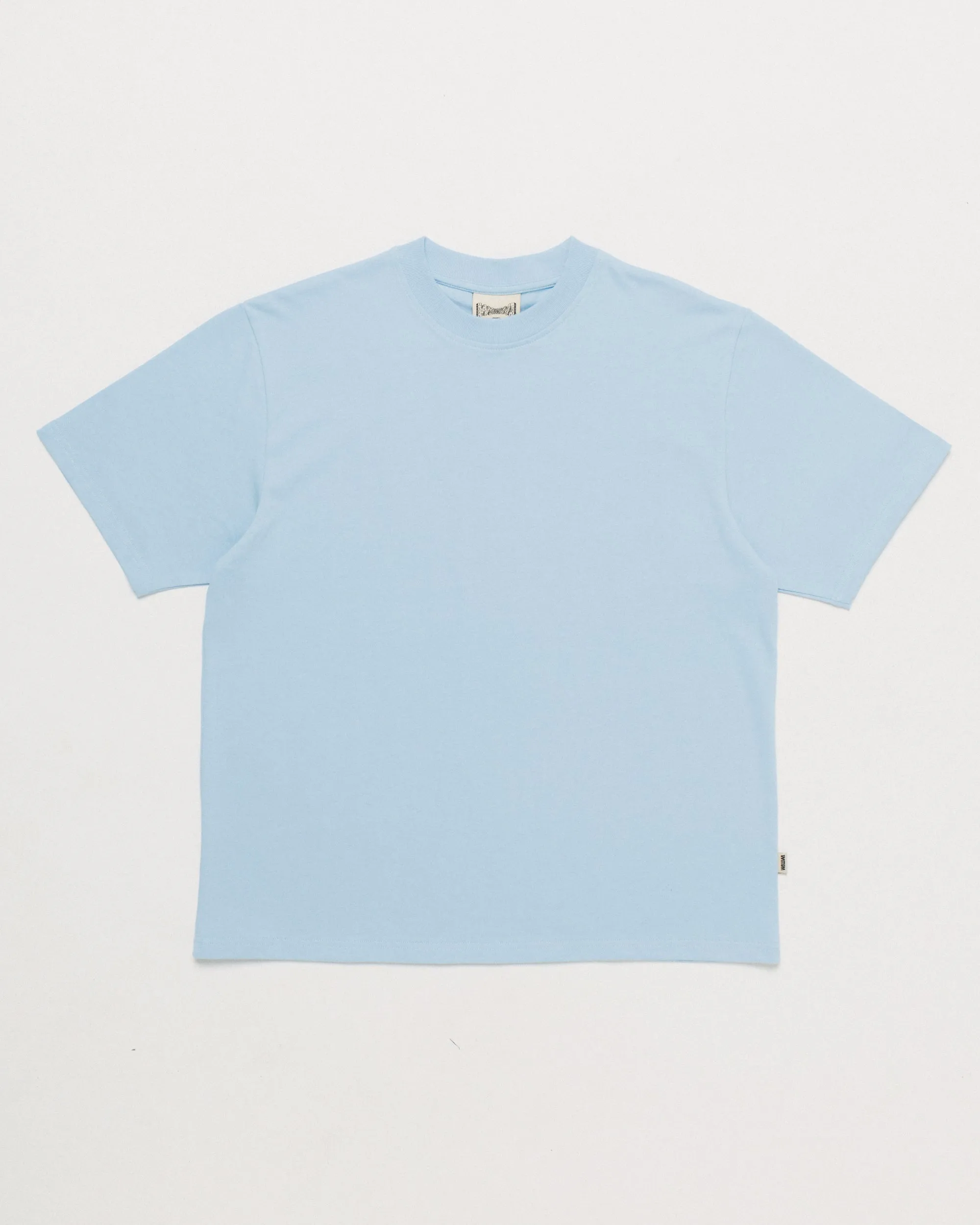 Mid-Weight Organic T-Shirt - Sky Blue sold by Wawwa product image thumbnail 4