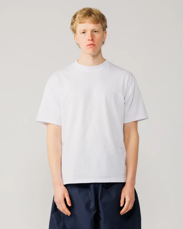 Mid-Weight Organic T-Shirt - White made by Wawwa