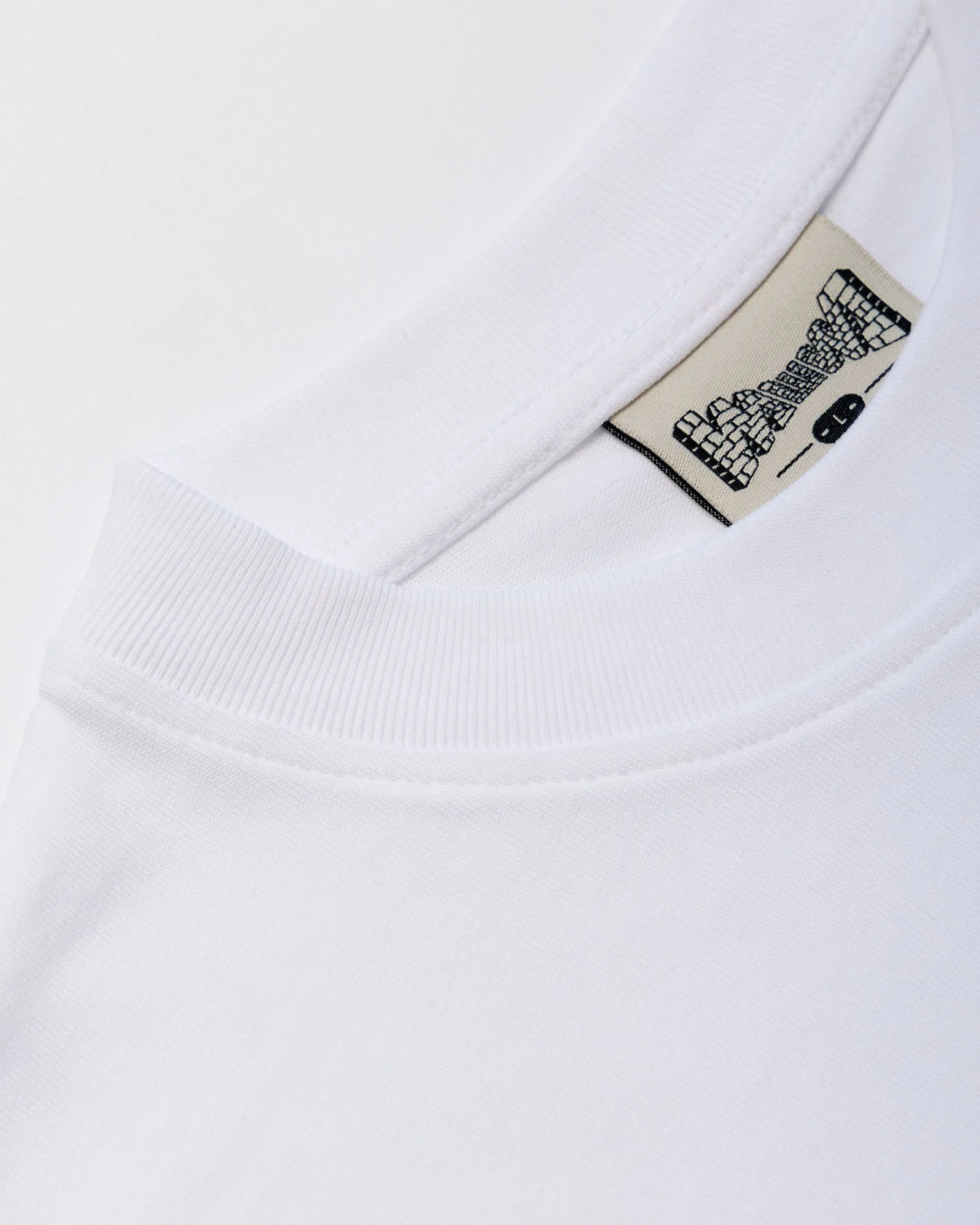 Mid-Weight Organic T-Shirt - White sold by Wawwa product image thumbnail 5