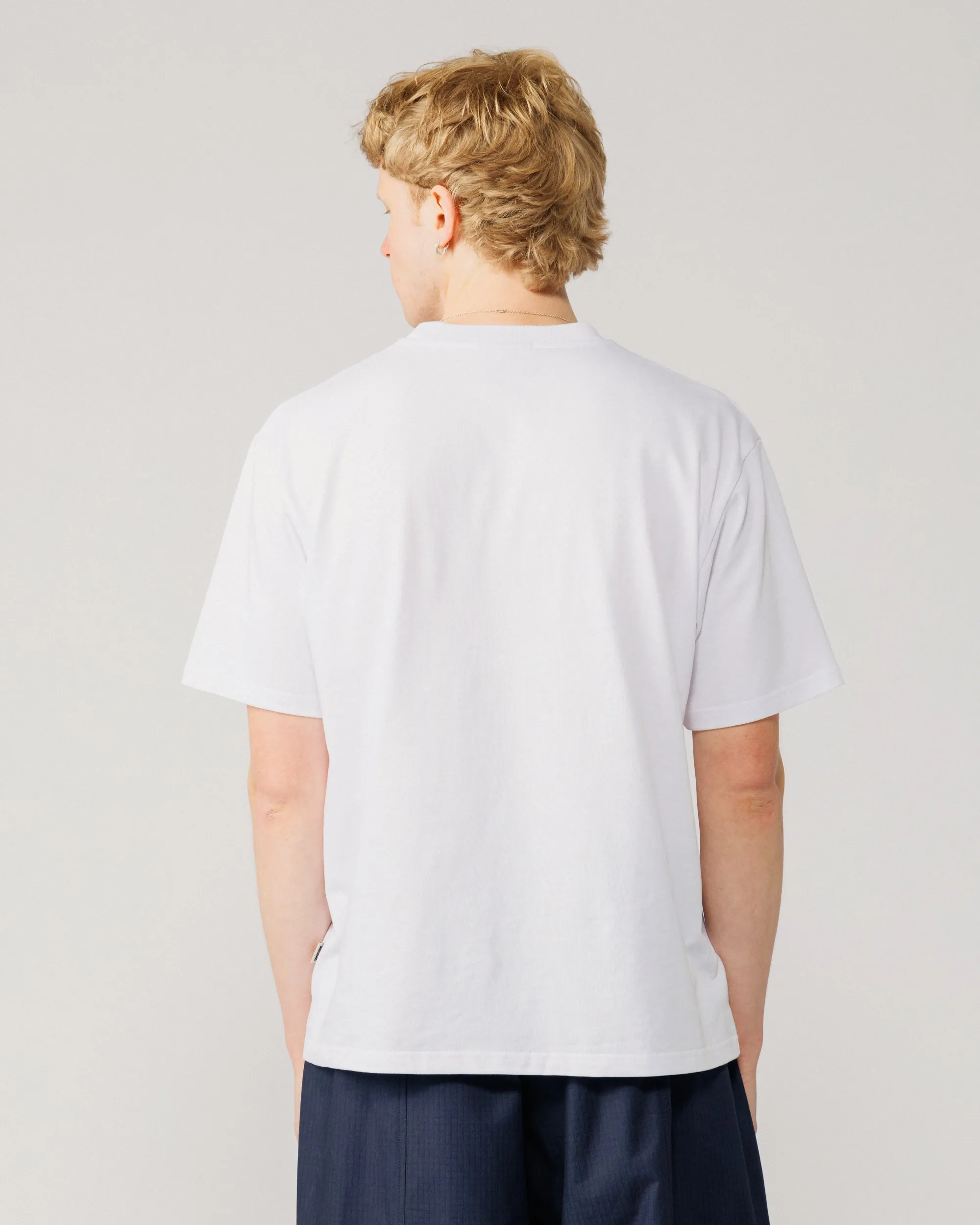 Mid-Weight Organic T-Shirt - White sold by Wawwa product image thumbnail 3