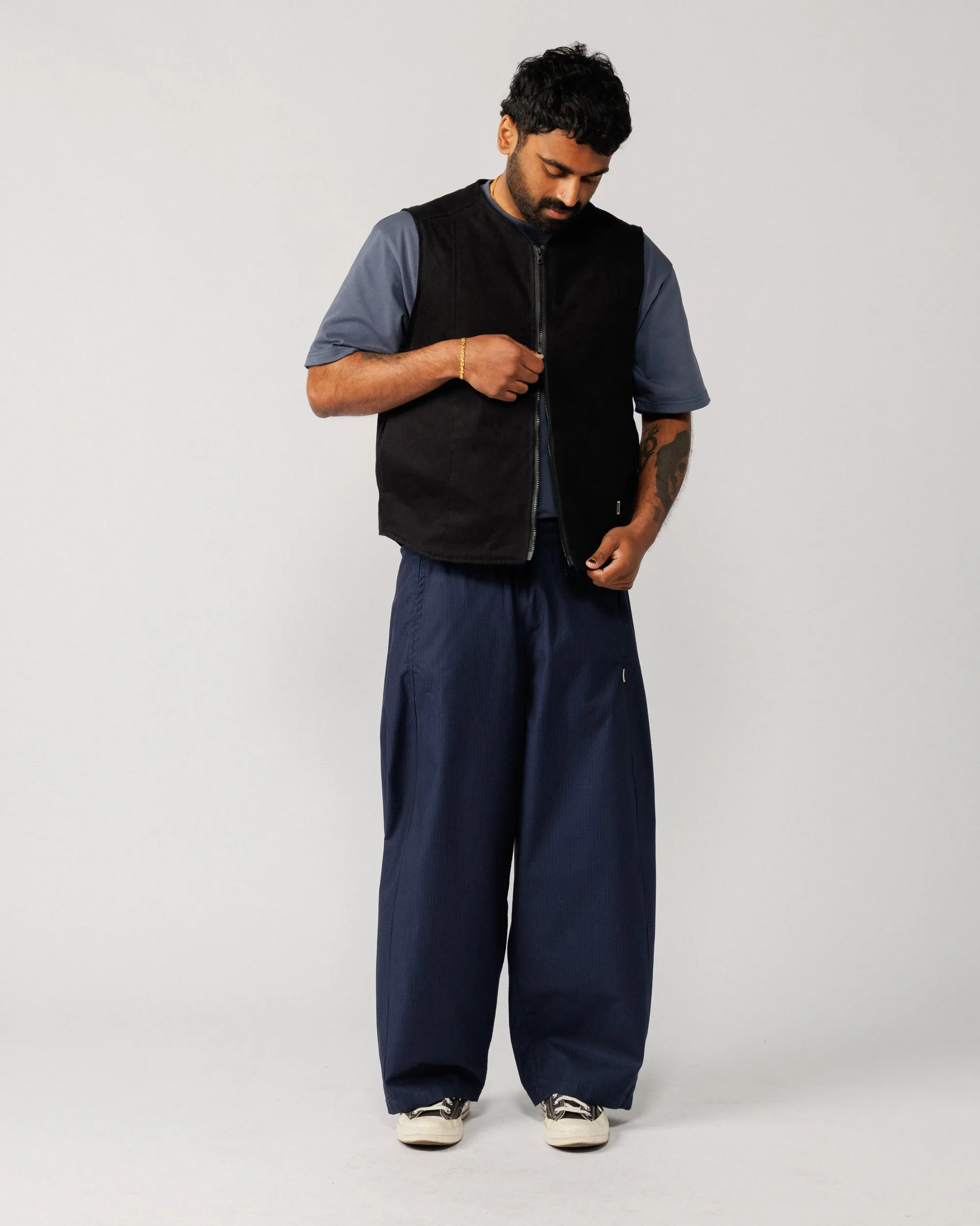 Multi-Pocket Mill Vest - Black sold by Wawwa product image thumbnail 5