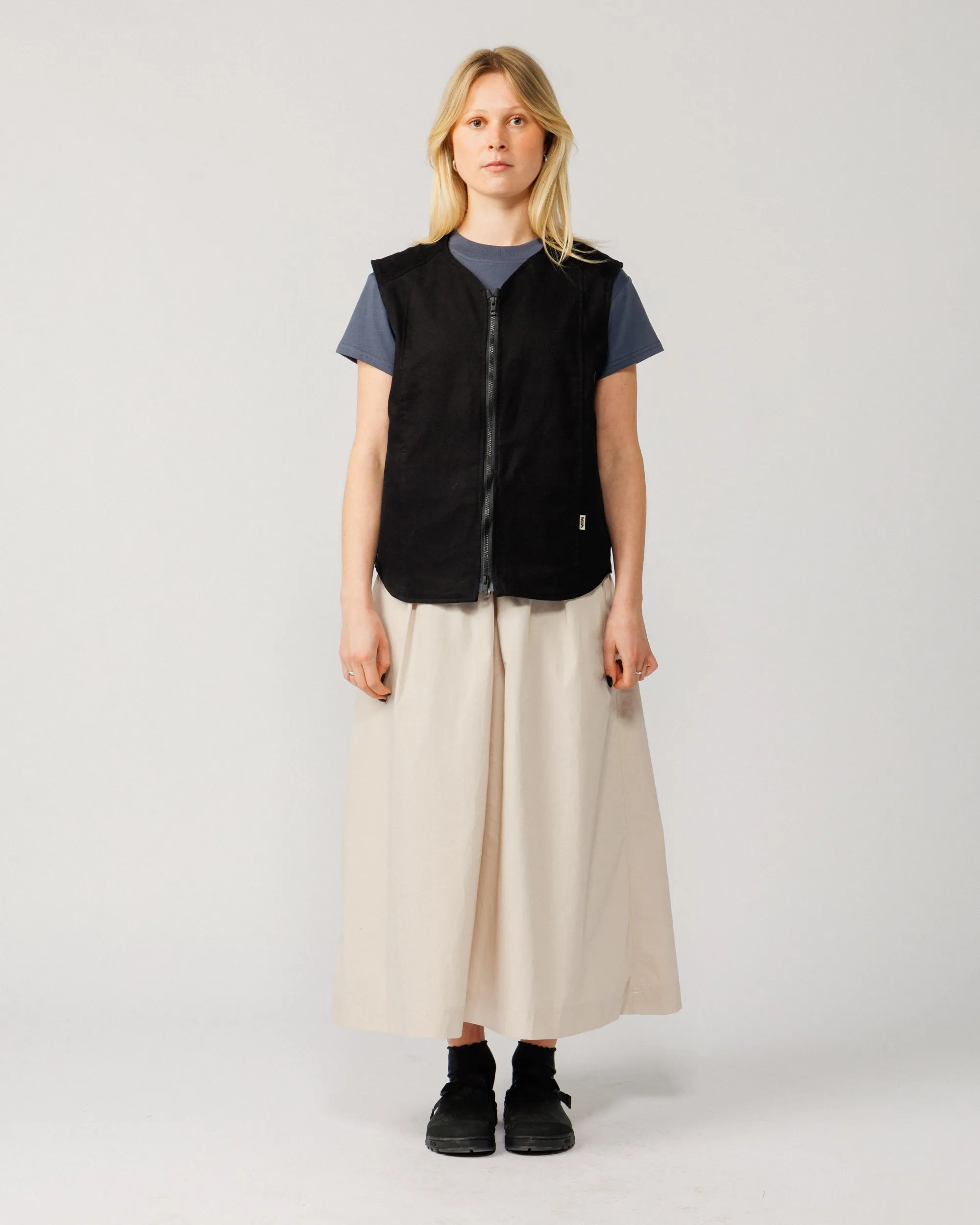 Multi-Pocket Mill Vest - Black sold by Wawwa product image thumbnail 4