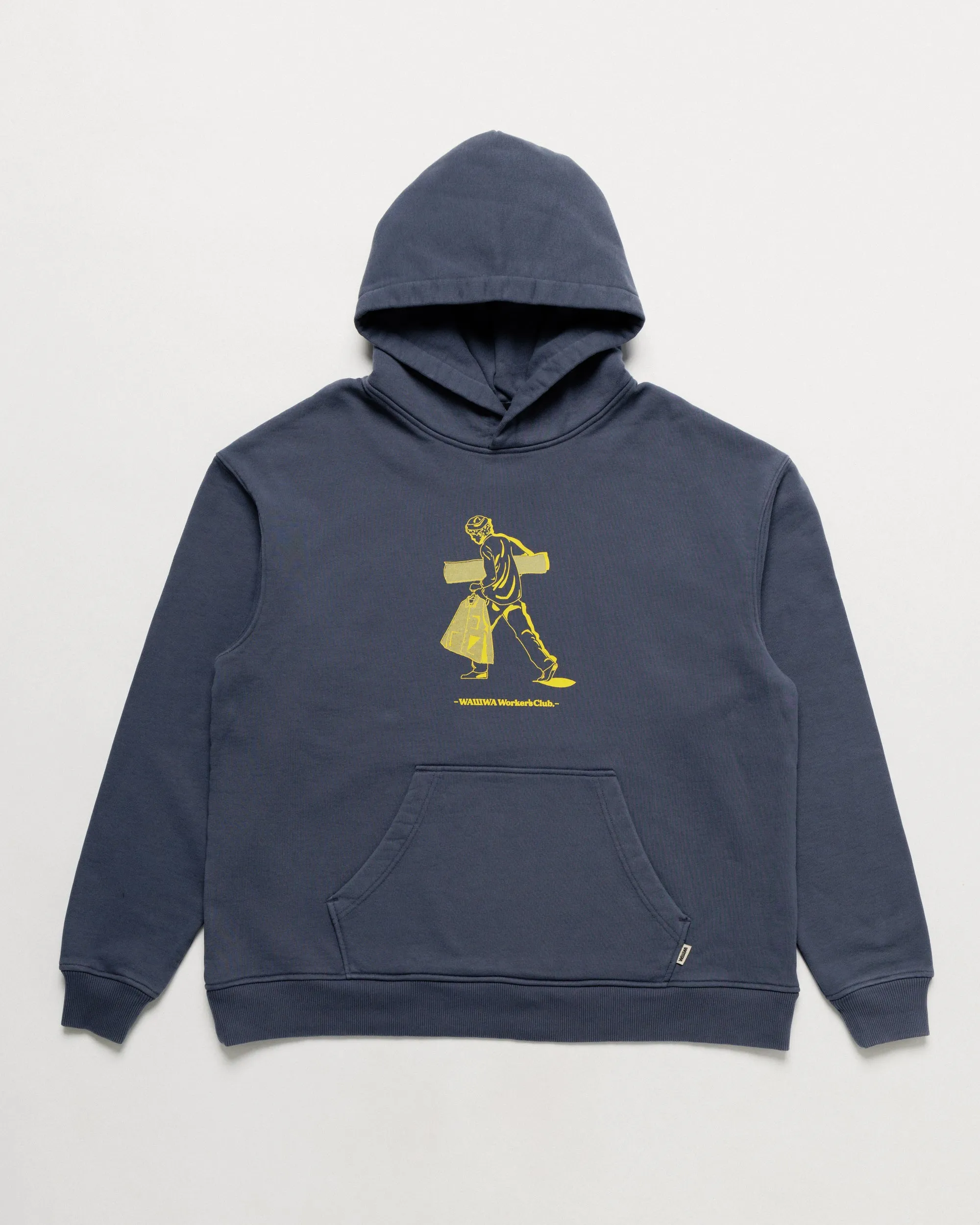 Studio Graphic Hoody - Washed Blue sold by Wawwa product image thumbnail 4