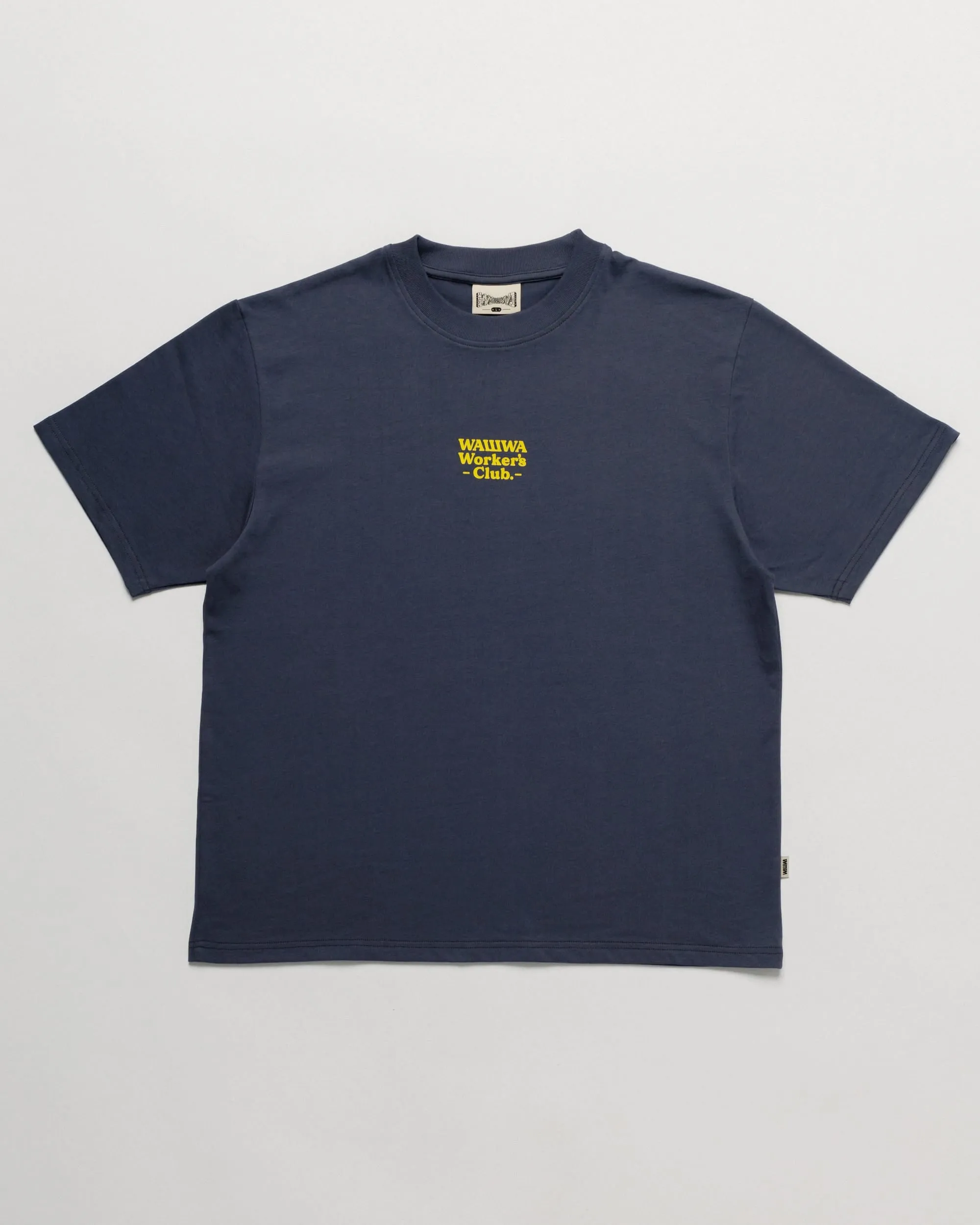 Workers Logo Stride T-Shirt - Washed Blue sold by Wawwa product image thumbnail 4