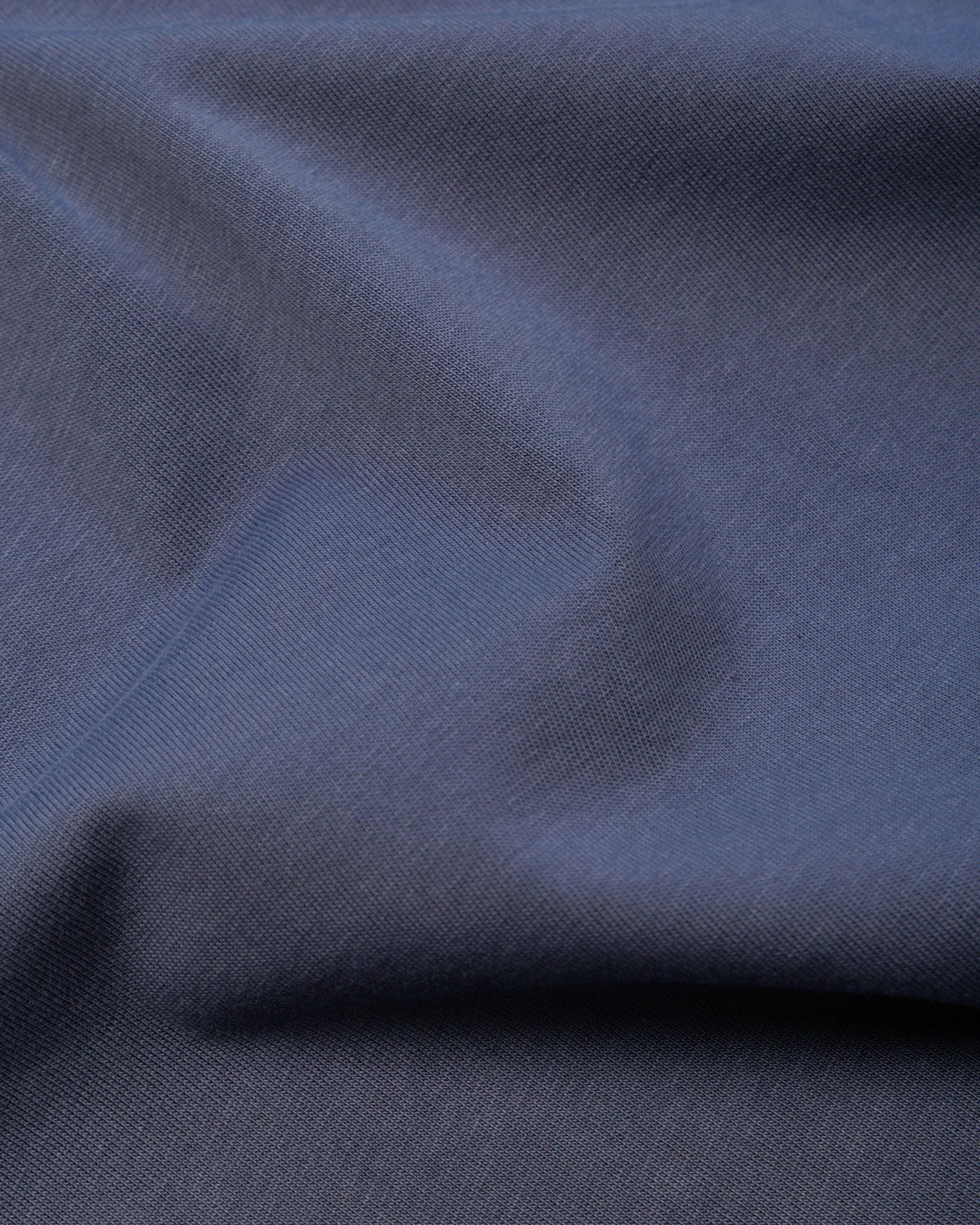 Mid-Weight Cropped Organic T-Shirt - Washed Blue sold by Wawwa product image thumbnail 5