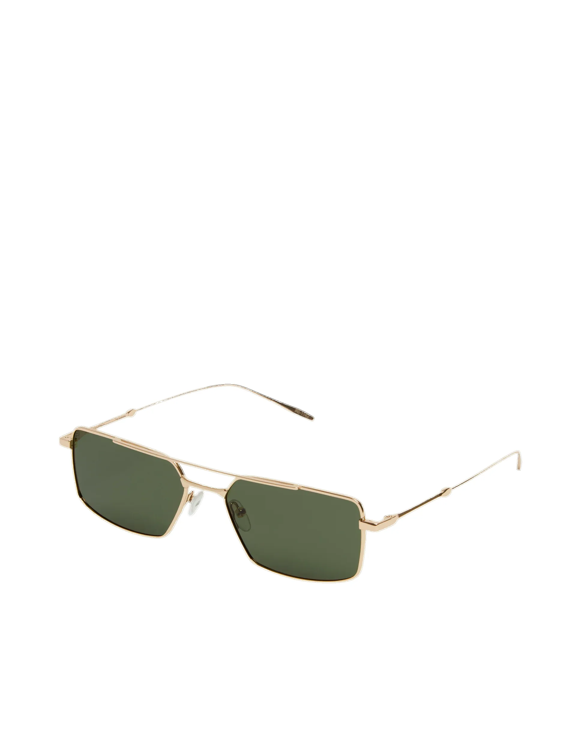 The Barbara Sunglasses from Banbé in Light Gold/Green sold by Worth Collective product image thumbnail 2