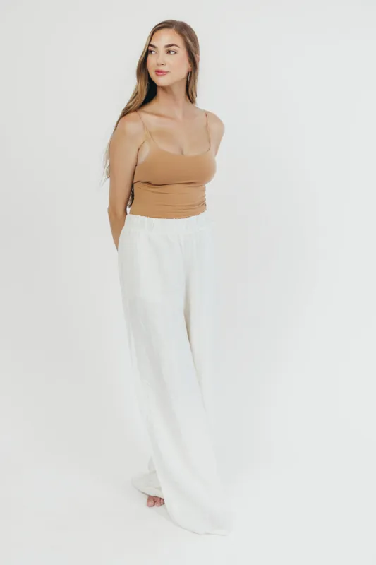 Make a Move Bodysuit in Macchiato sold by Worth Collective