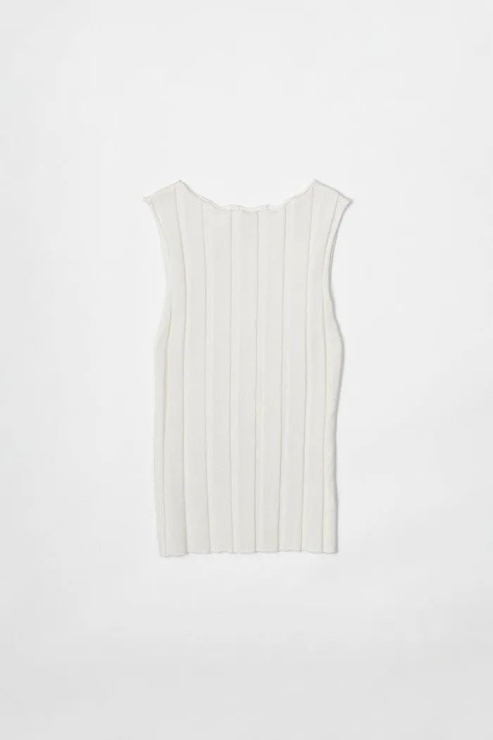 Margot Tank in Ivory sold by Worth Collective