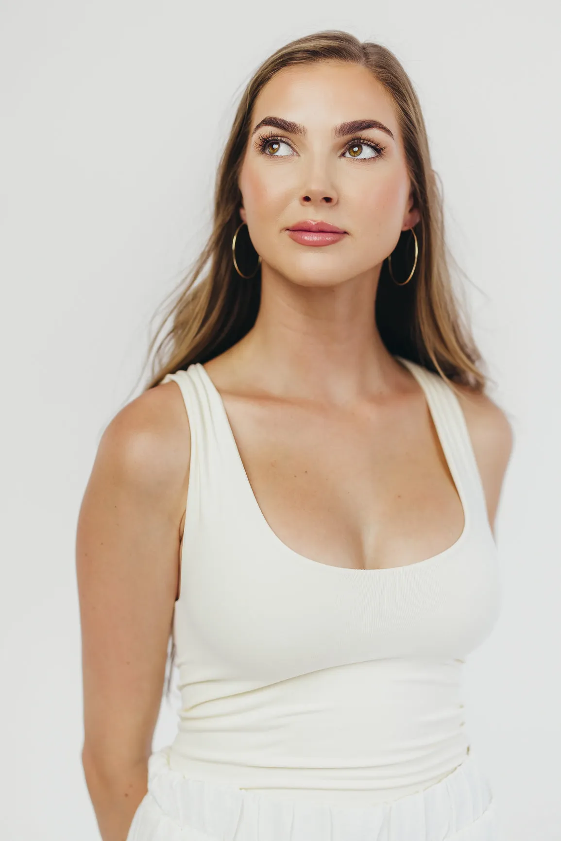 It Takes Two Seamless Tank in Cream sold by Worth Collective product image thumbnail 2