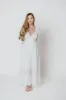 Lana Midi Dress in White - Inclusive Sizing (S-3X) sold by Worth Collective